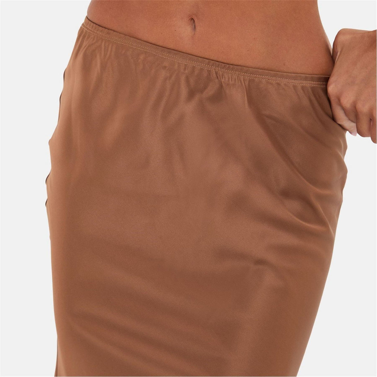 I Saw It First Bias Cut Maxi Skirt
