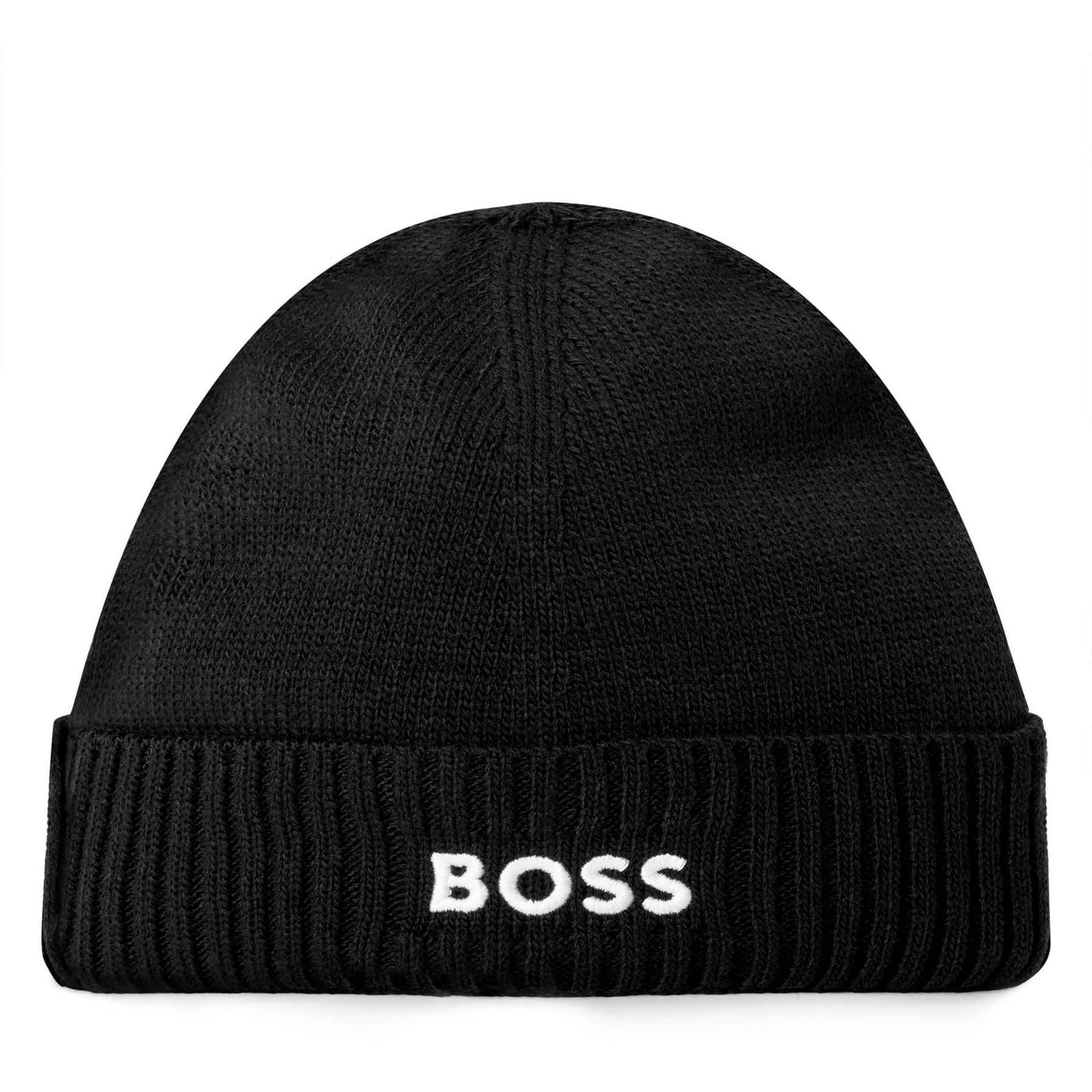 Boss Beanie Hat With Embroidered Logo (asport)