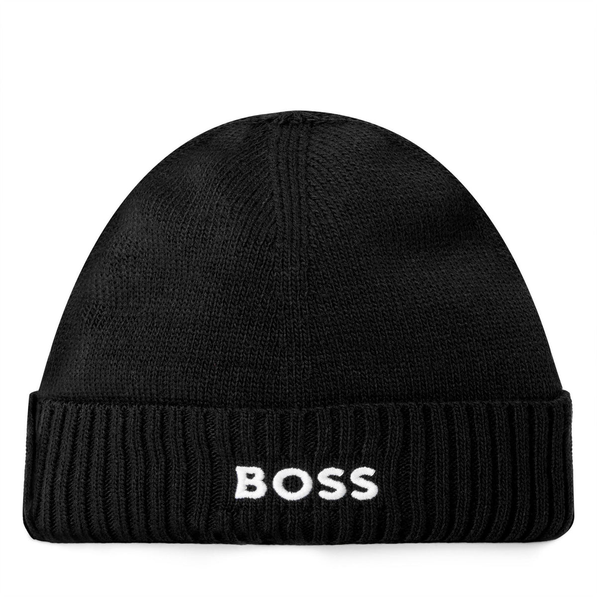 Boss Beanie Hat With Embroidered Logo (asport)