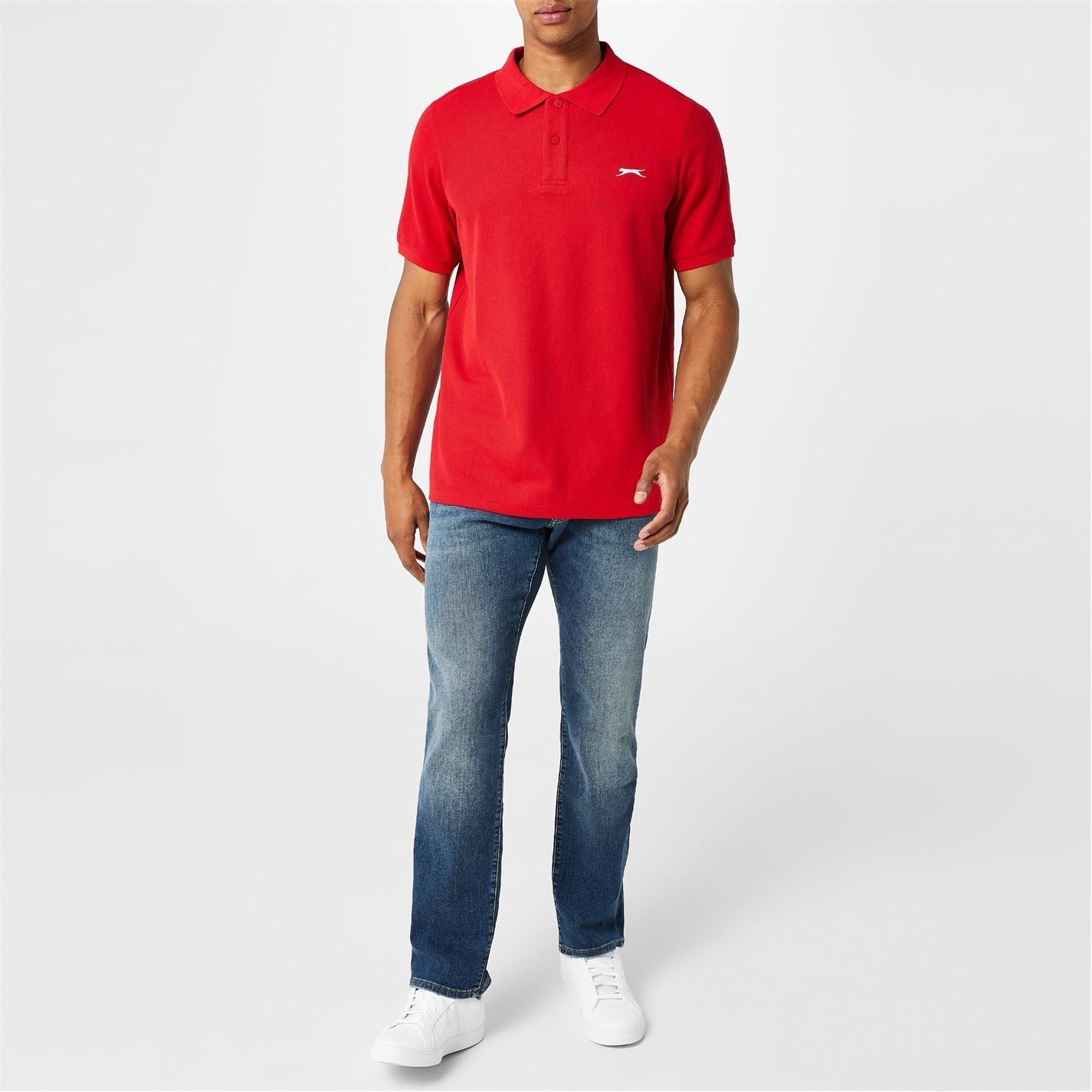 Slazenger Mens Plain Polo Shirt