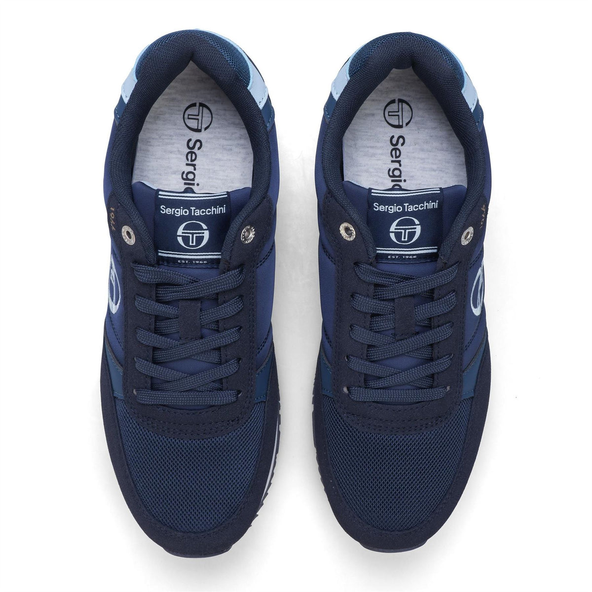 Sergio Tacchini Bergamo Low Top Trainers with Logo Print