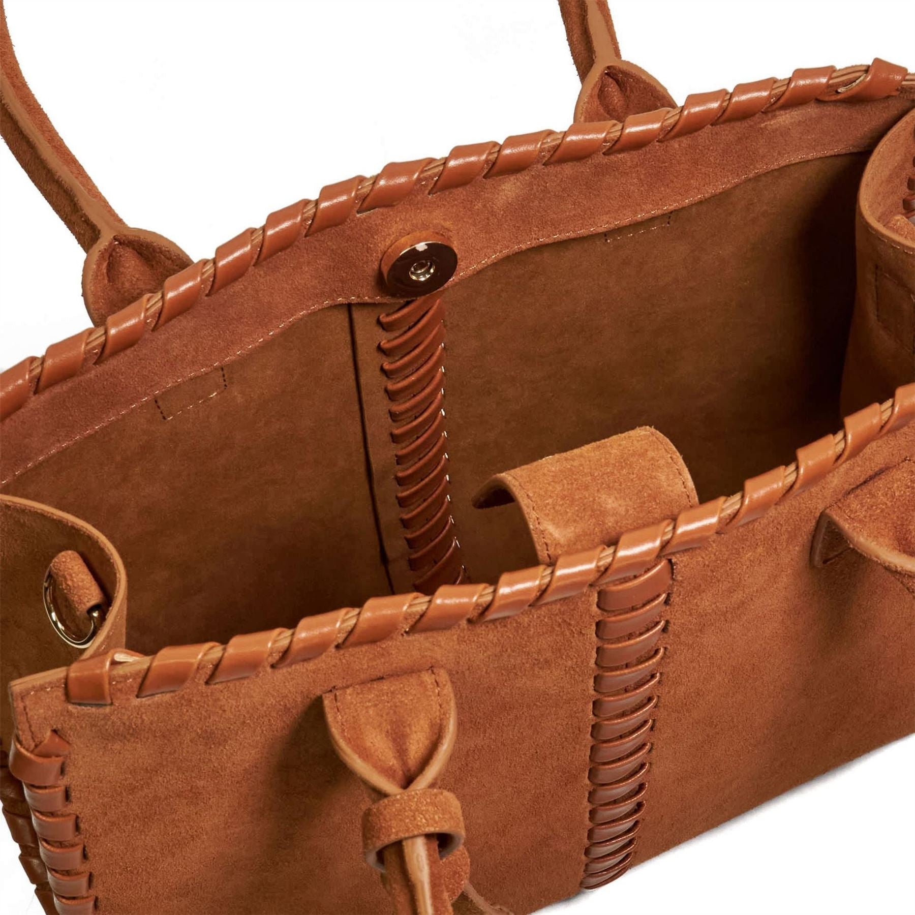 Dune London Darlingtons Trapezoid Shape Tote with Charm
