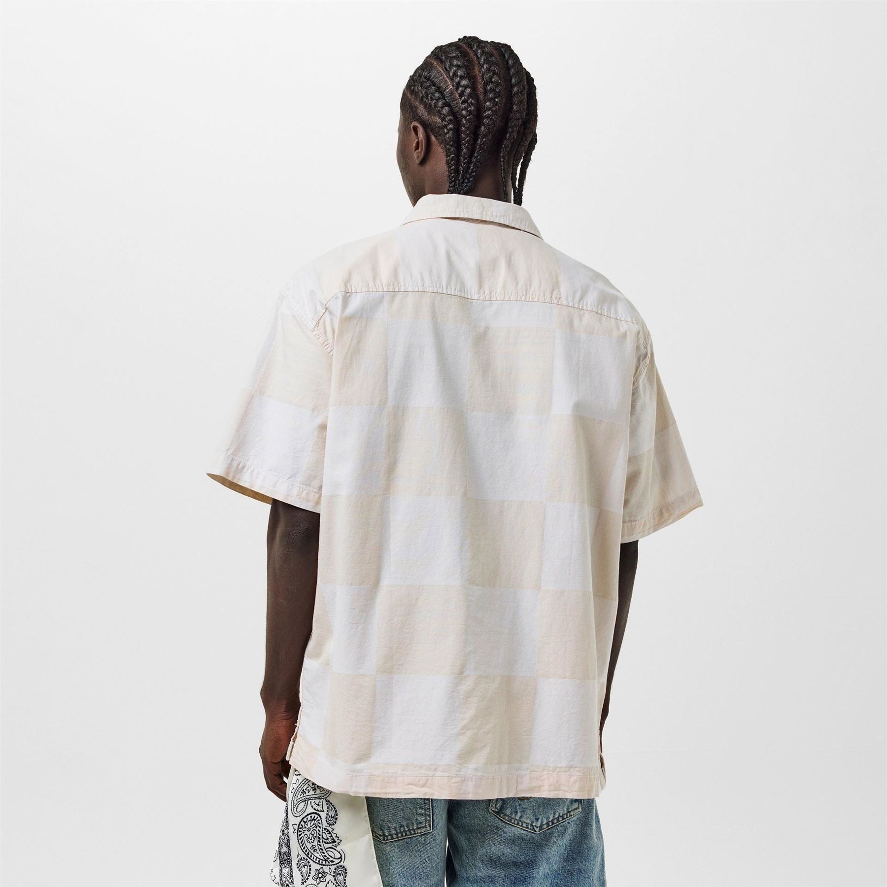Vans Adults Kessler Checkerboard Short Sleeve Regular Fit T-Shirt