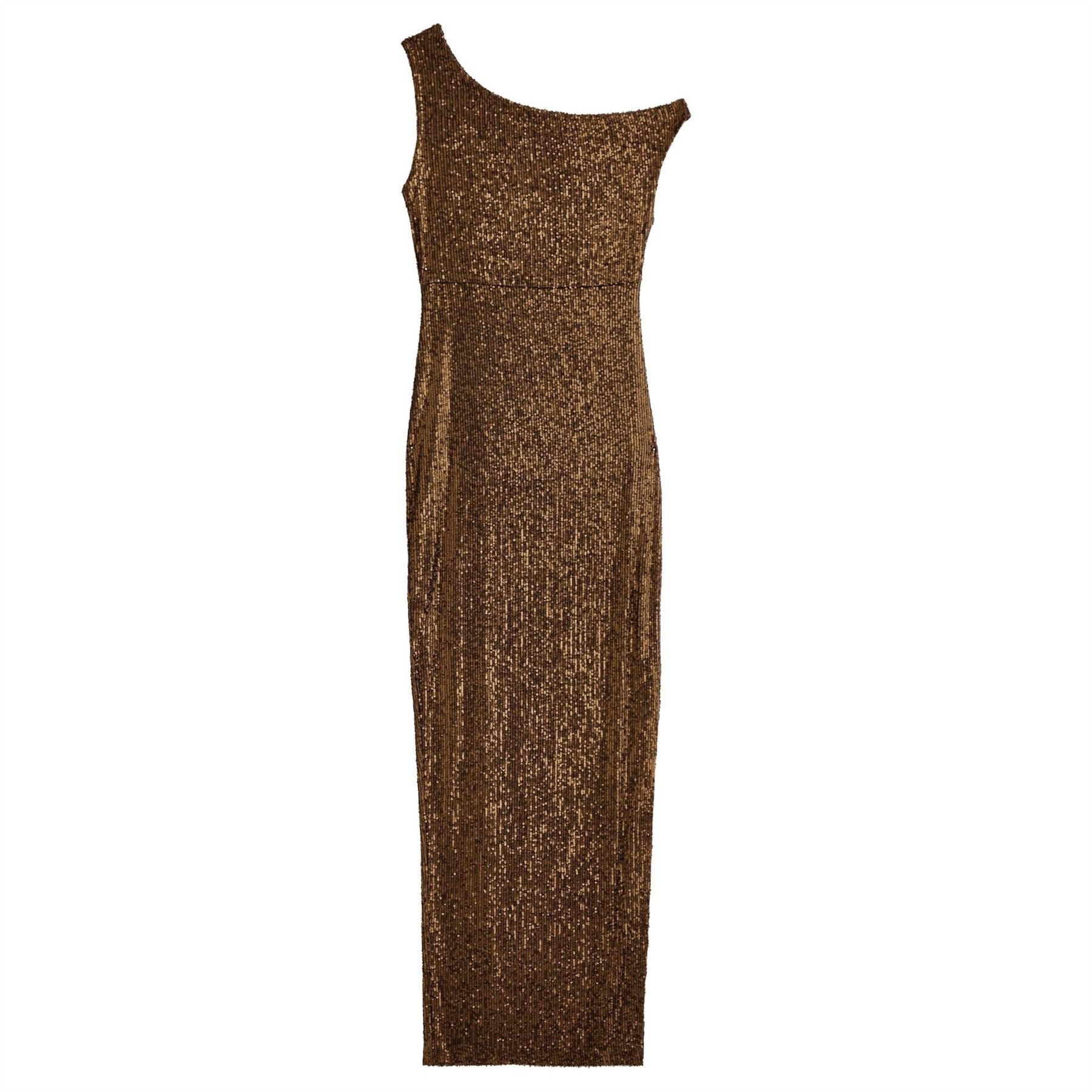 Norma Kamali Shoulder Fitted Gown W  S