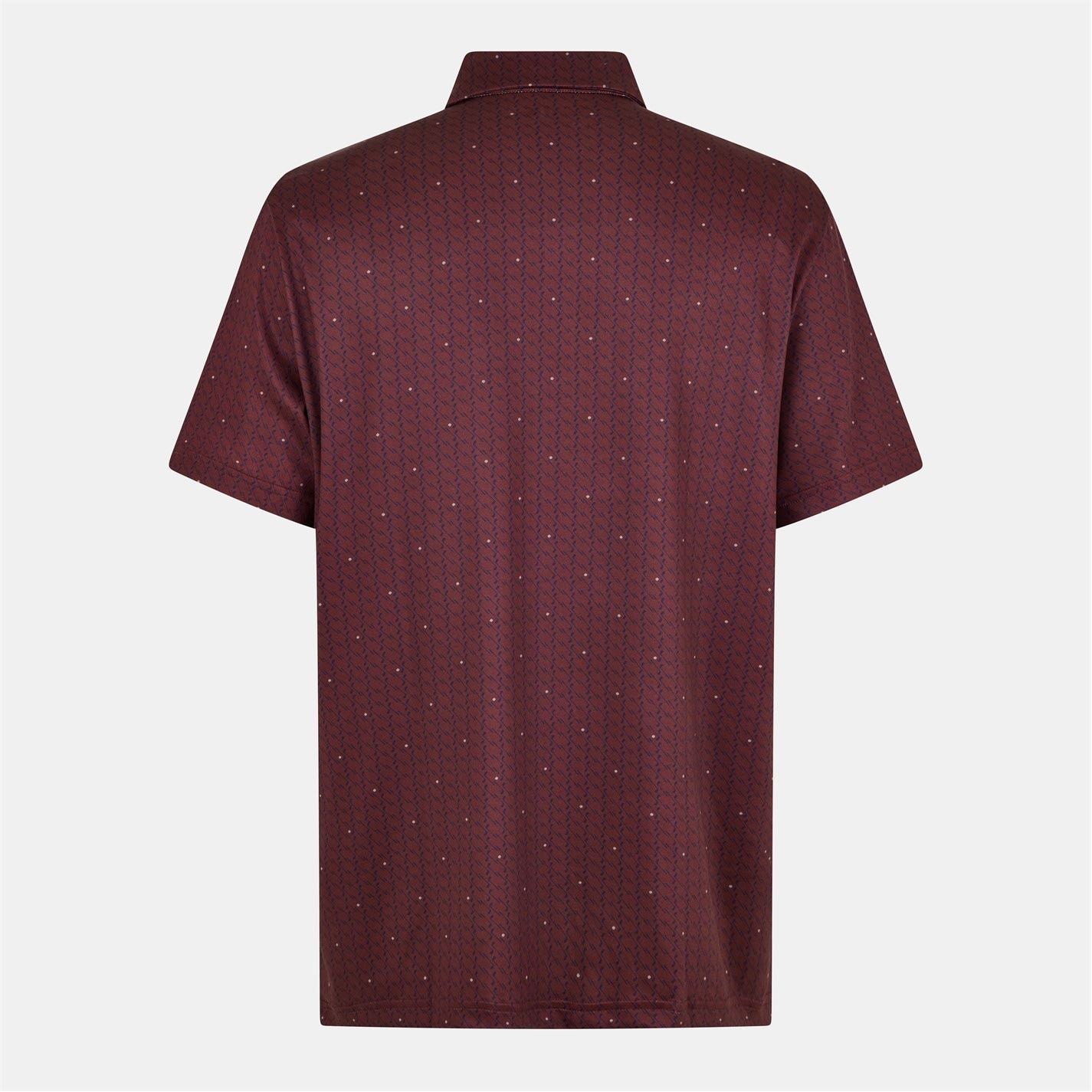 Lacoste Regular Fit Crocodile Print Polo Shirt