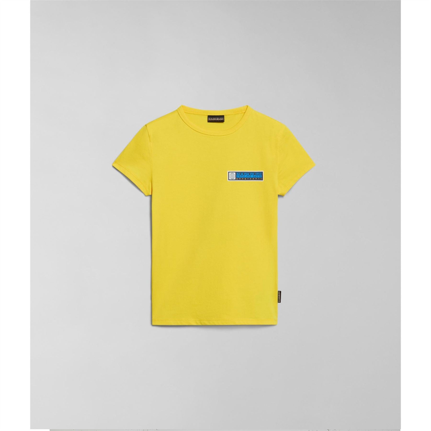 Napapijri Liard Geographic Print Crew Neck T-Shirt