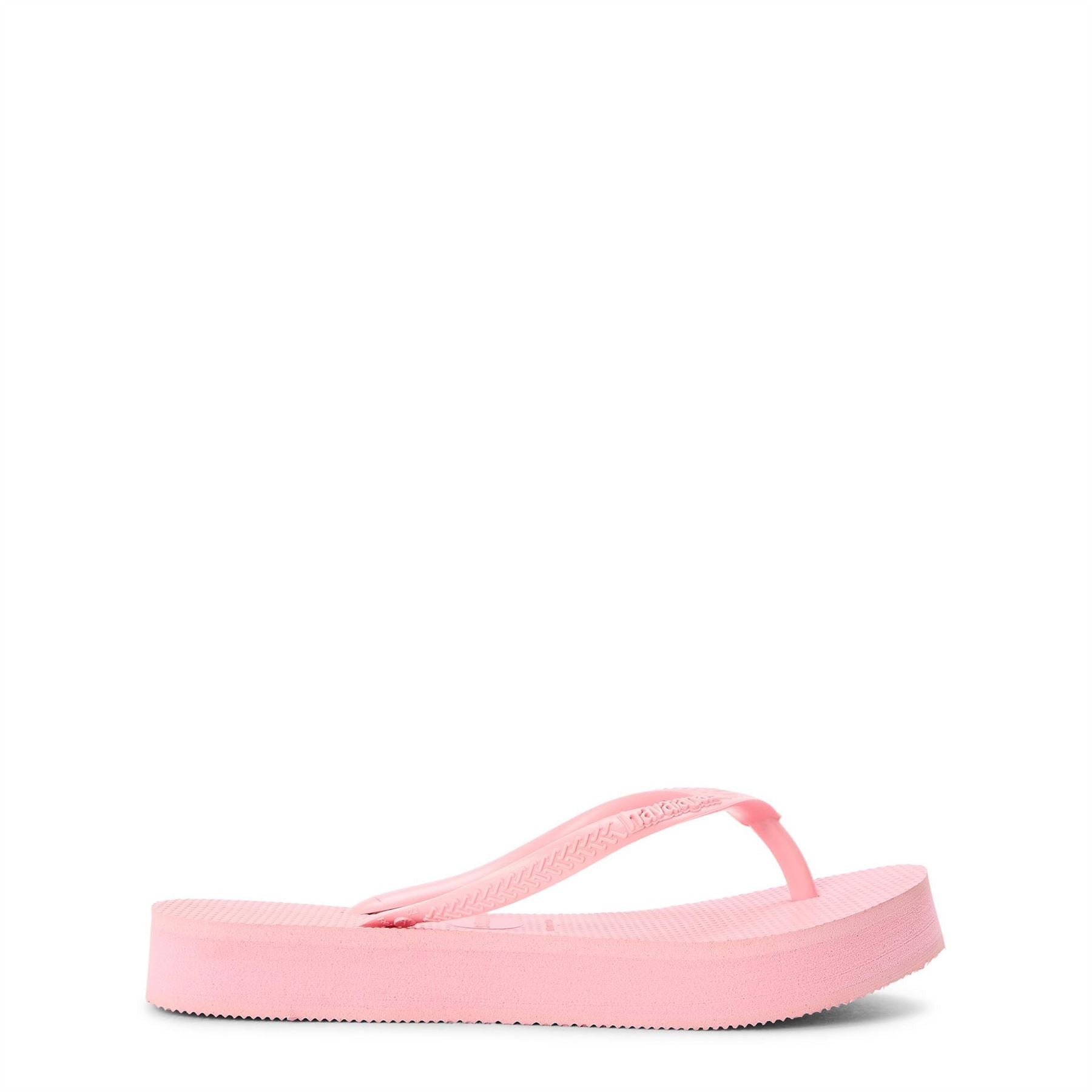 Havaianas Kids Slim Flatform Macaron Pink Flip Flops