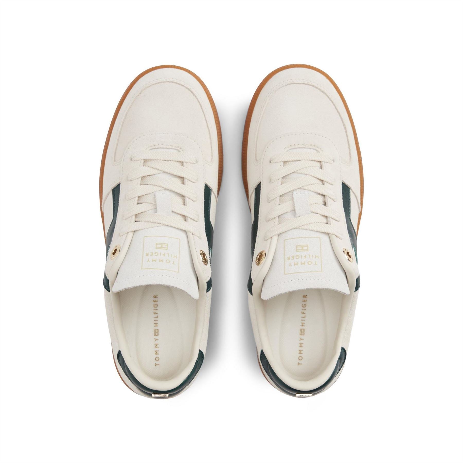Tommy Hilfiger Tribeca Suede Low Top Trainers