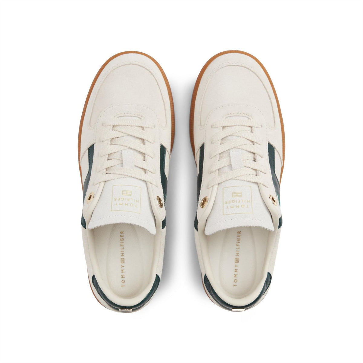 Tommy Hilfiger Tribeca Suede Low Top Trainers