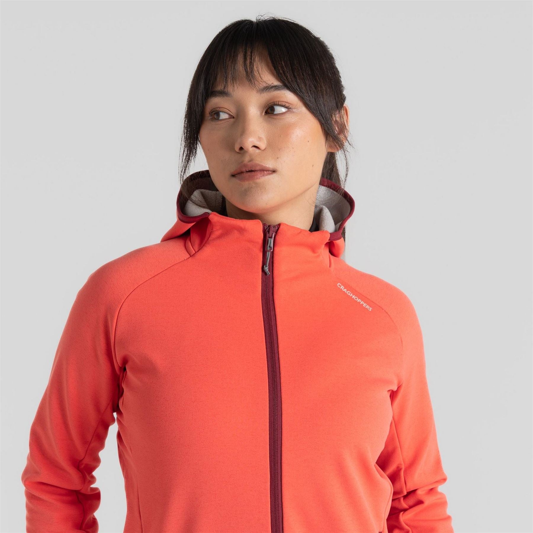 Craghoppers Crag Dynamic Full Zip Fleece, Fleece Fabric