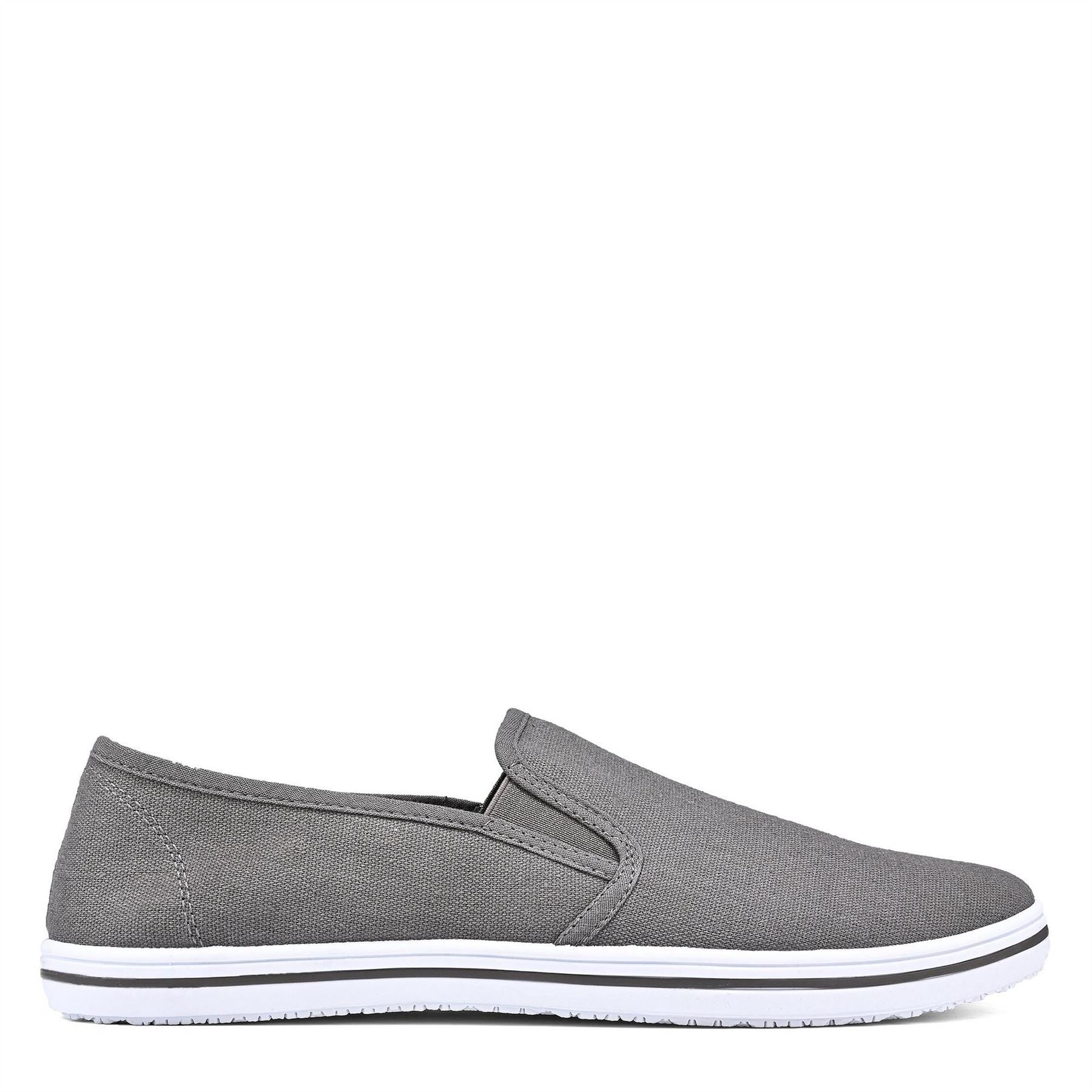 Slazenger Mens Slip On Canvasas Shoes