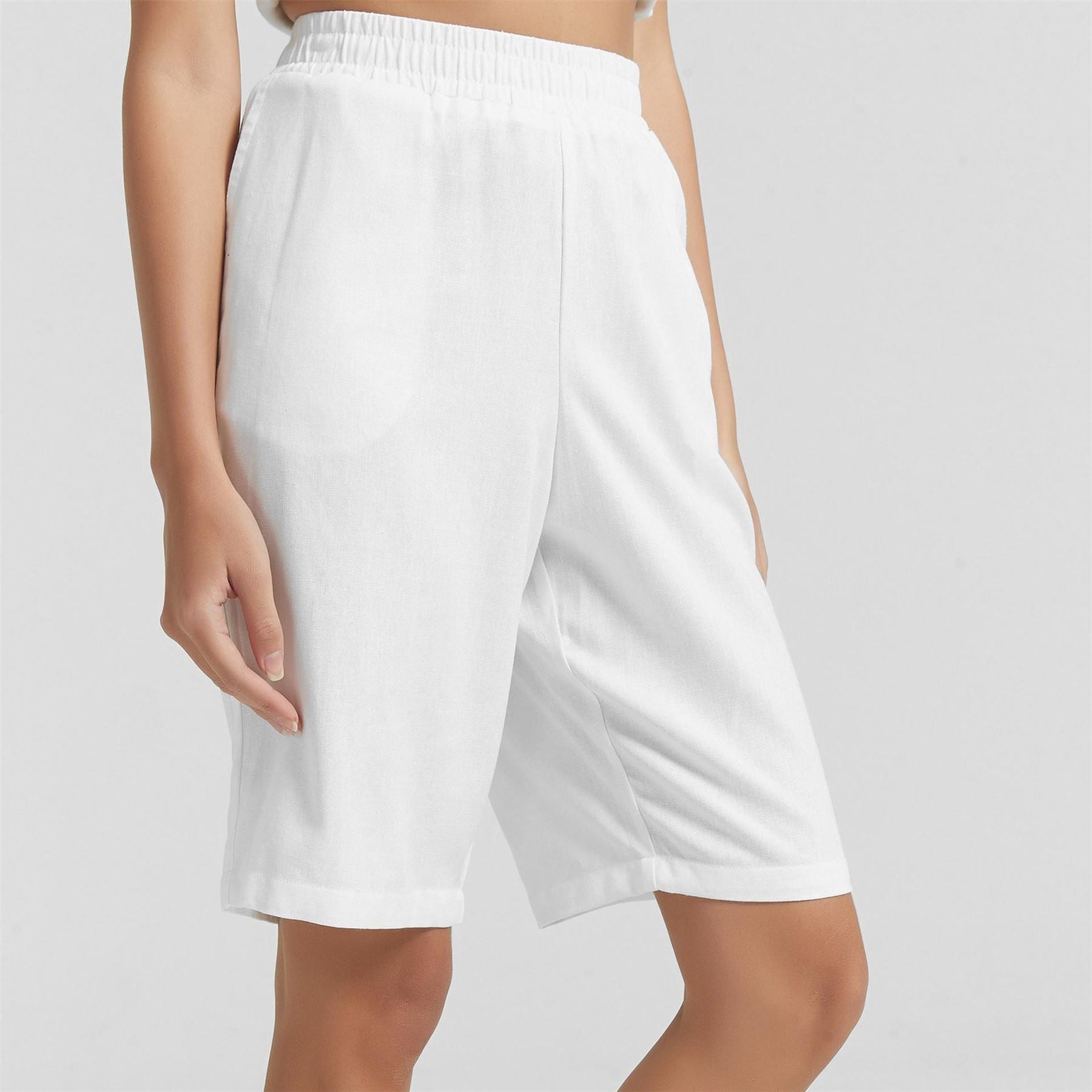 Be You Linen Tailored Shorts