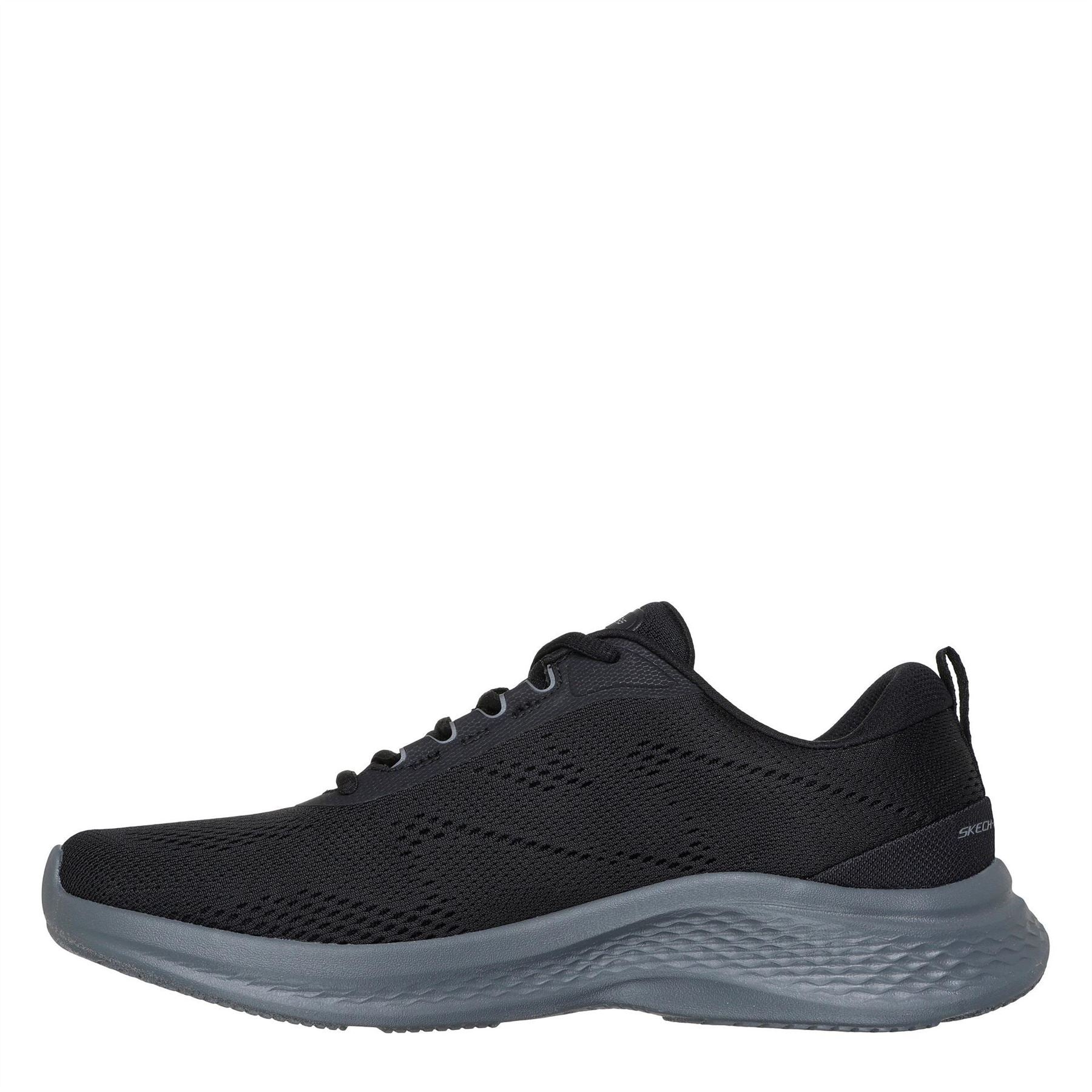 Skechers Mens Mesh Lace Up Low Top Trainers