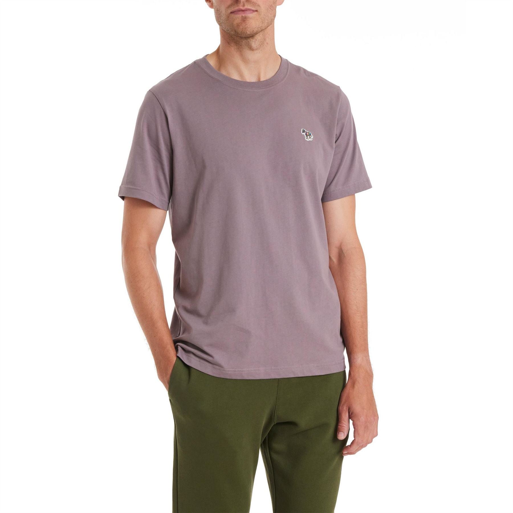 PS Paul Smith Regular Fit Zebra Crew Neck T-Shirt