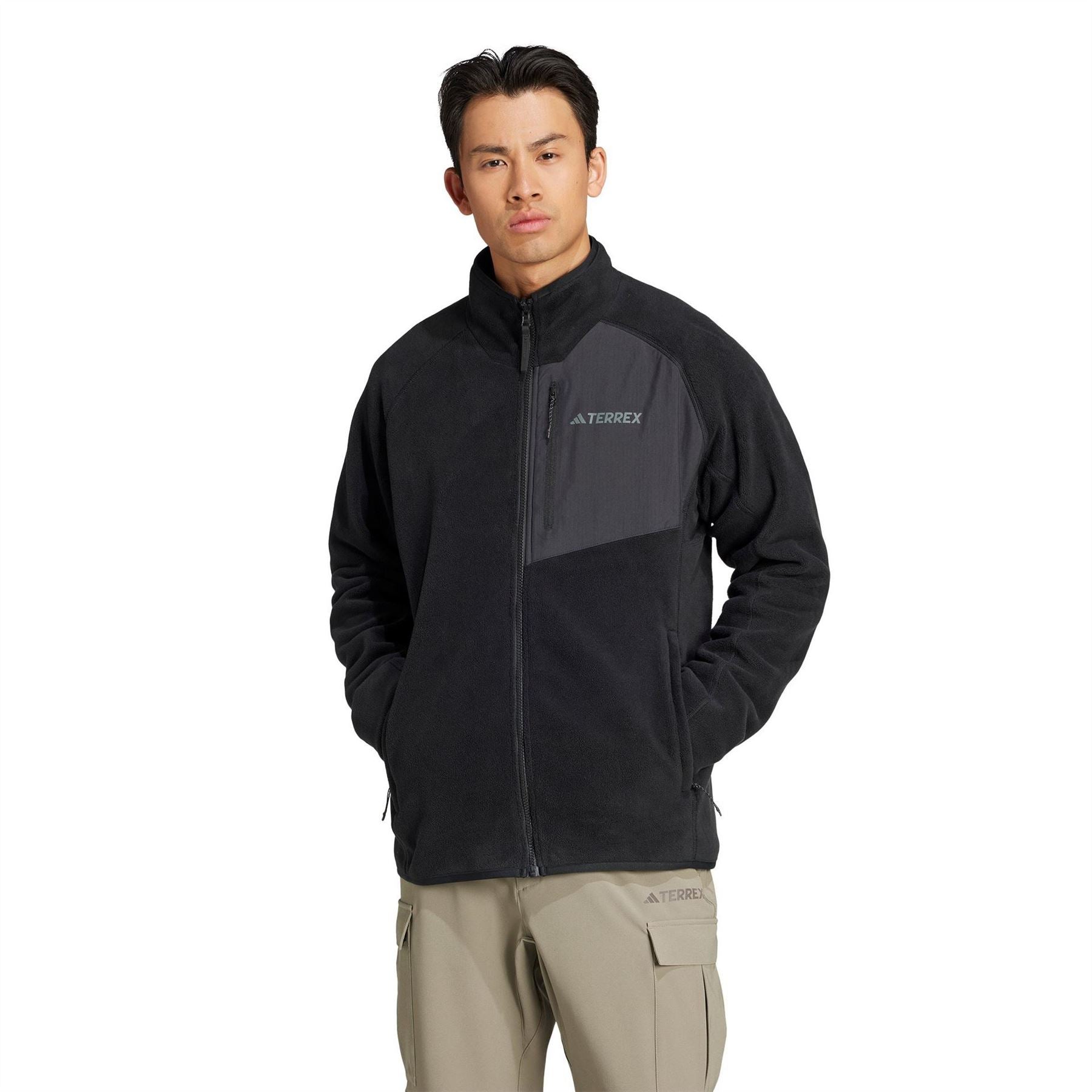 adidas Mountain Full Zip Fleece Jacket