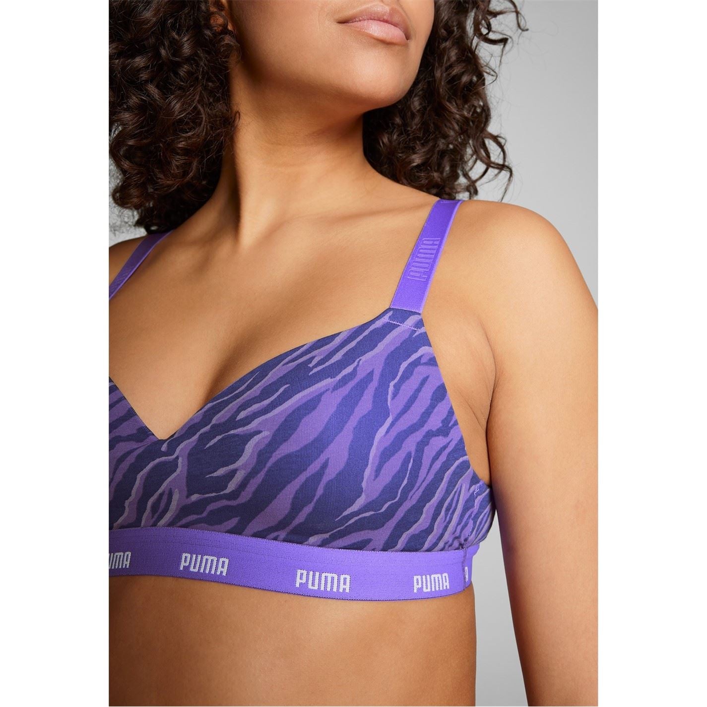 Puma Print Low Impact Sports Bra