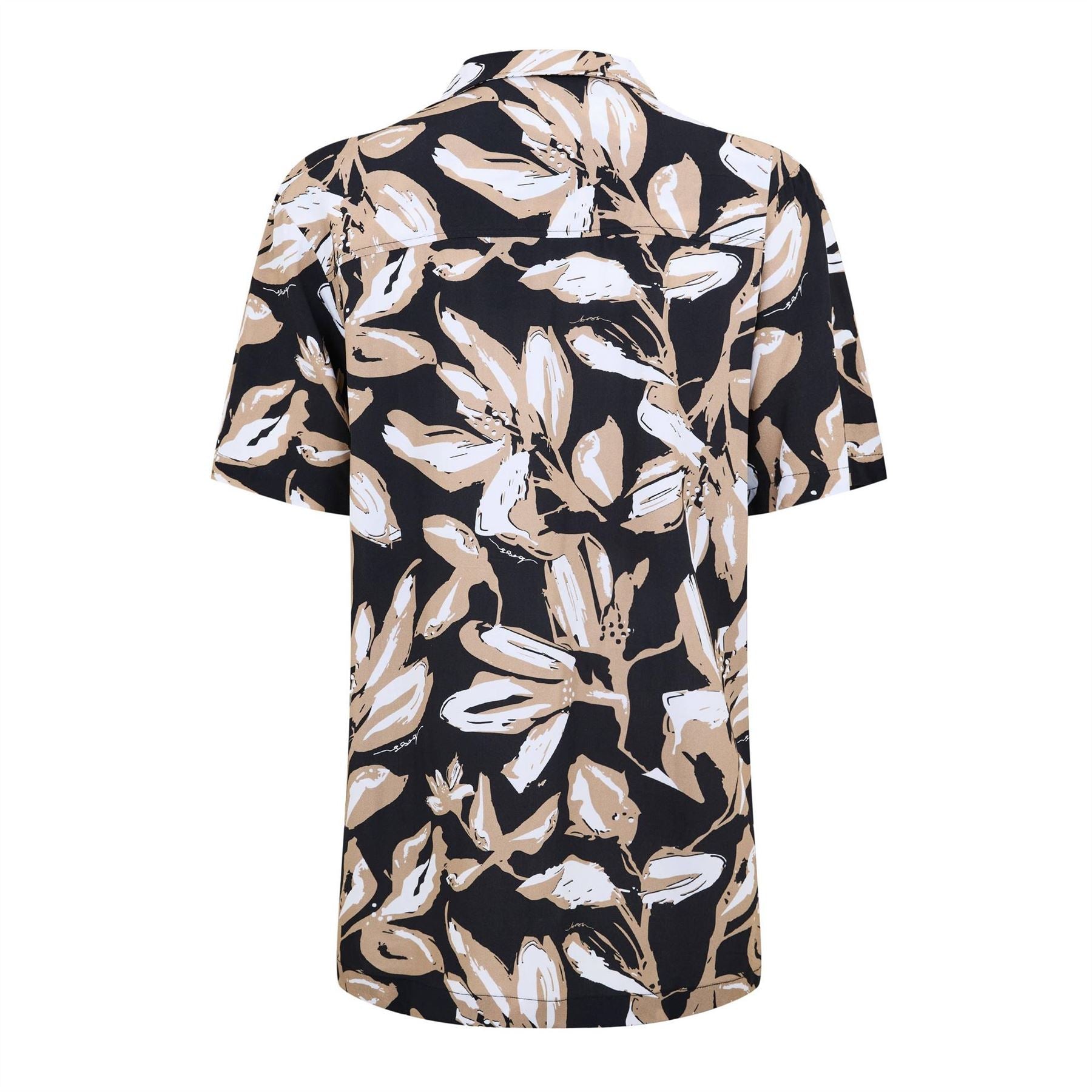 Boss BOSS Bodywear Beach Patterned Short Sleeve Shirt