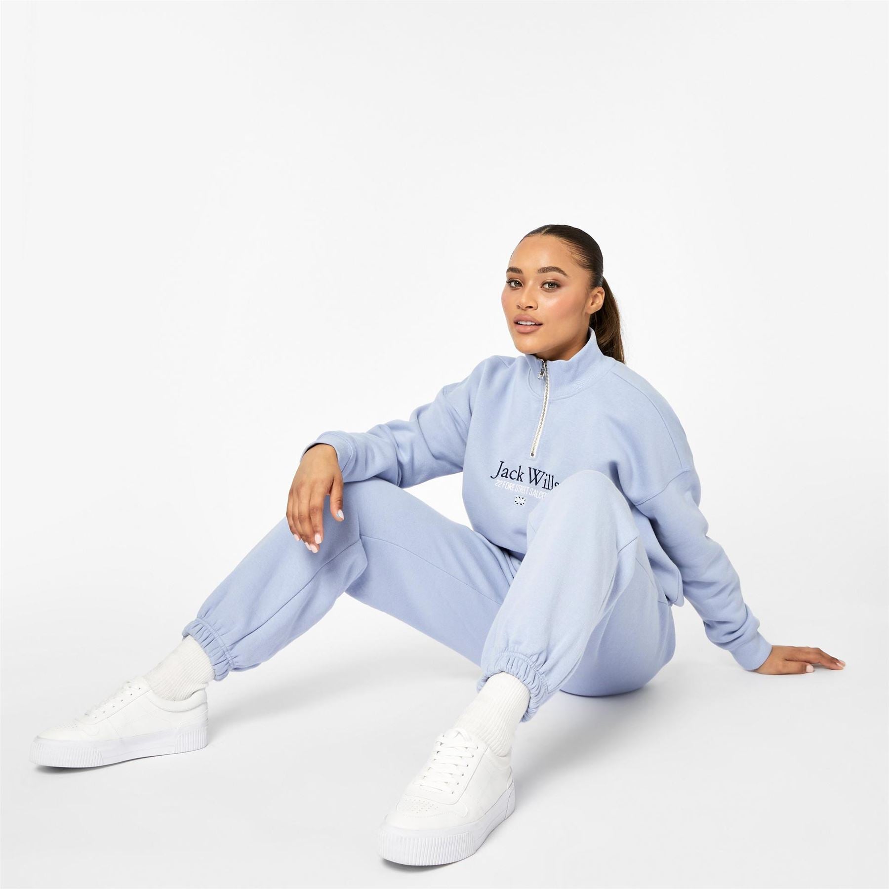 Jack Wills Honeylane Half Zip Sweatshirt