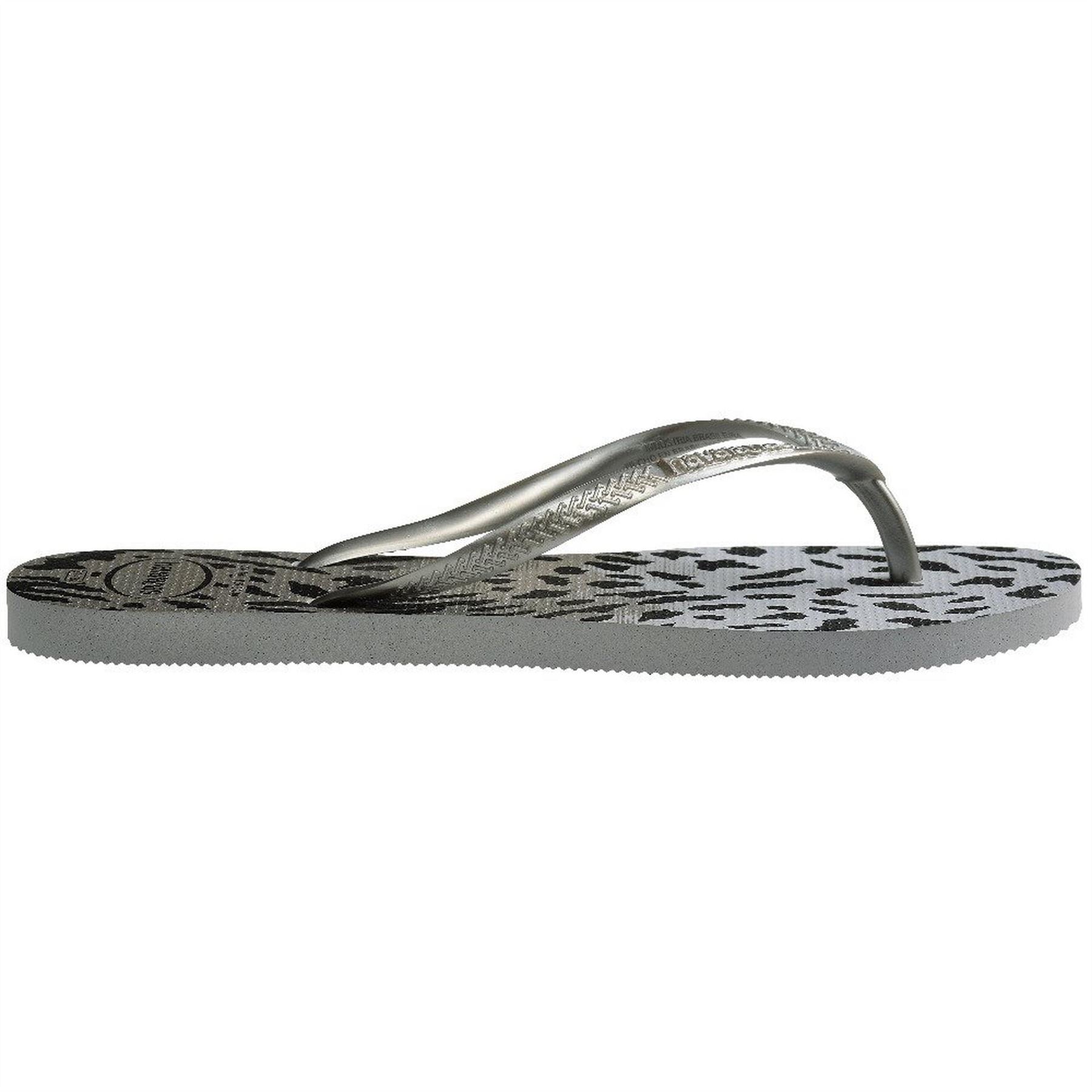 Havaianas Slim Leopard Patterned Flip Flops