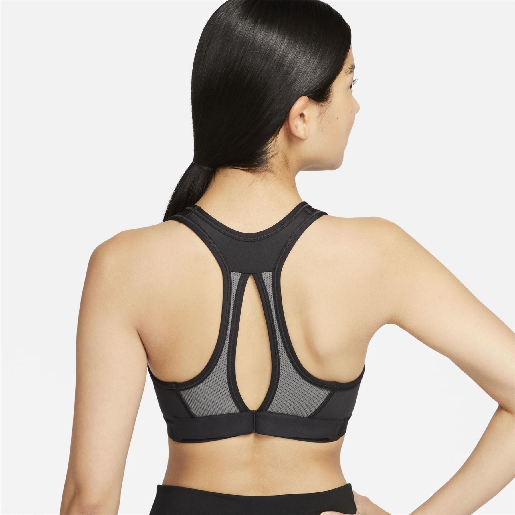 Nike Womens Swoosh High Support Padded Adjustable Sports Bra