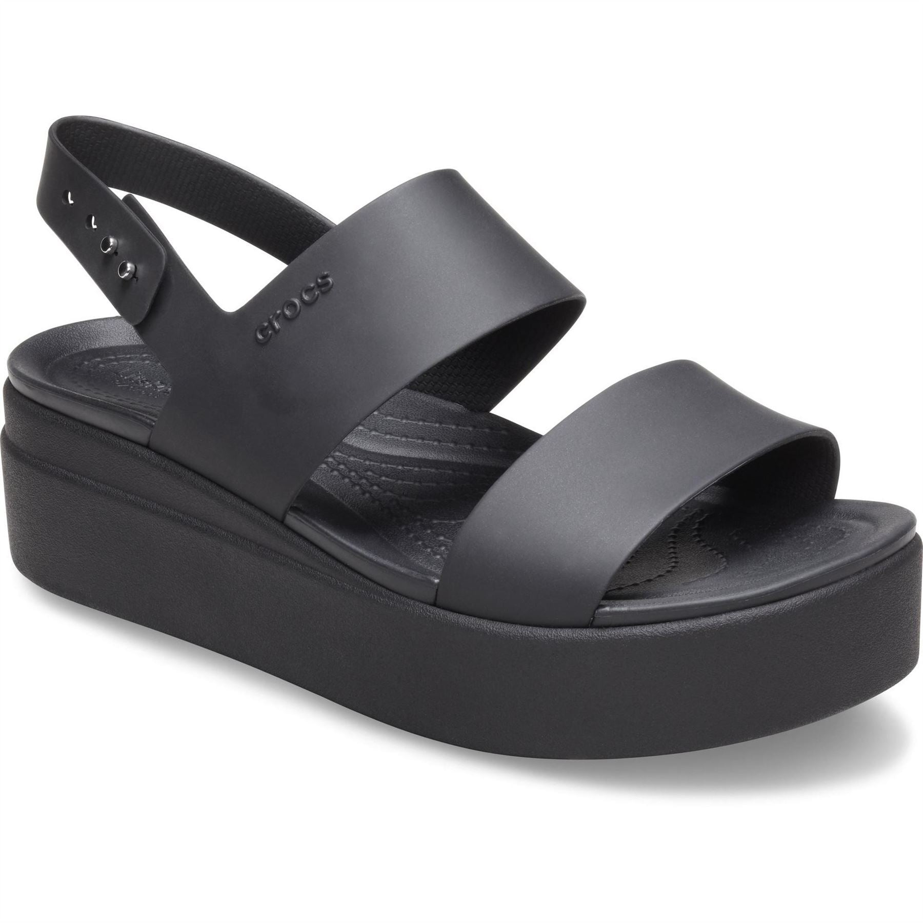 Crocs Brooklyn Open Toe Wedge Sandals