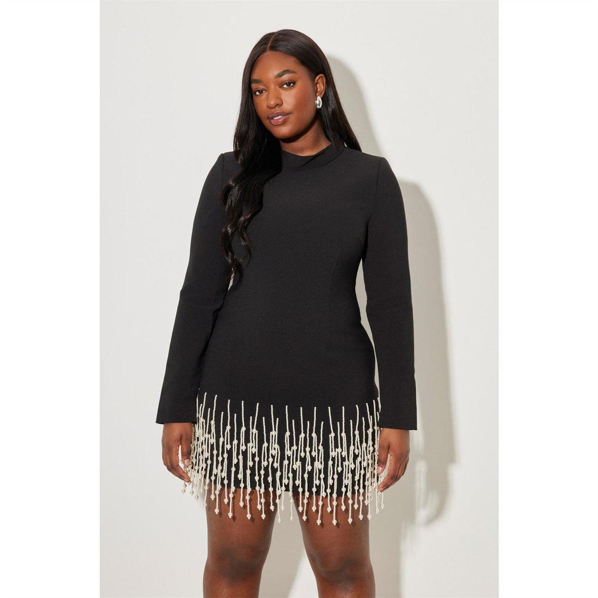 Odd Muse Pearl Sleeved Mini Dress