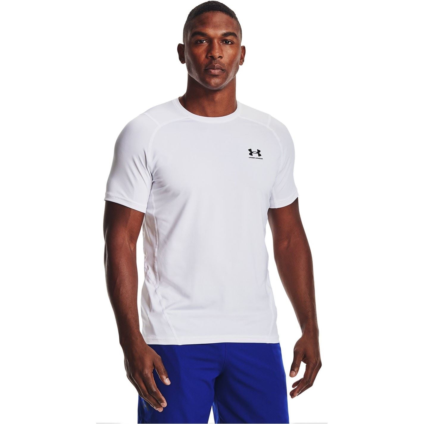 Under Armour HeatGear Armour Fitted Short Sleeve Training Top Mens