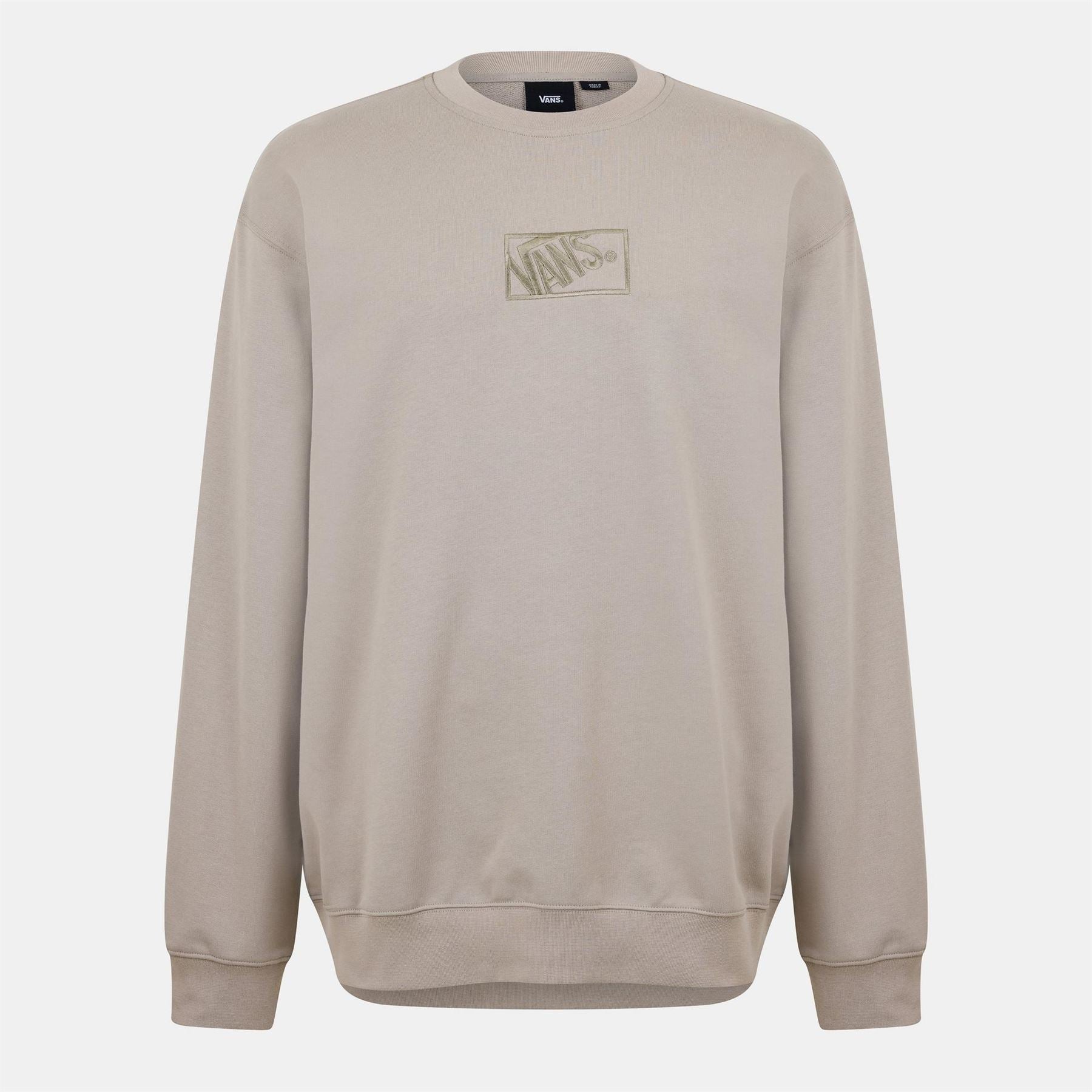 Vans Blocked Box Cotton Crew Sweatshirt