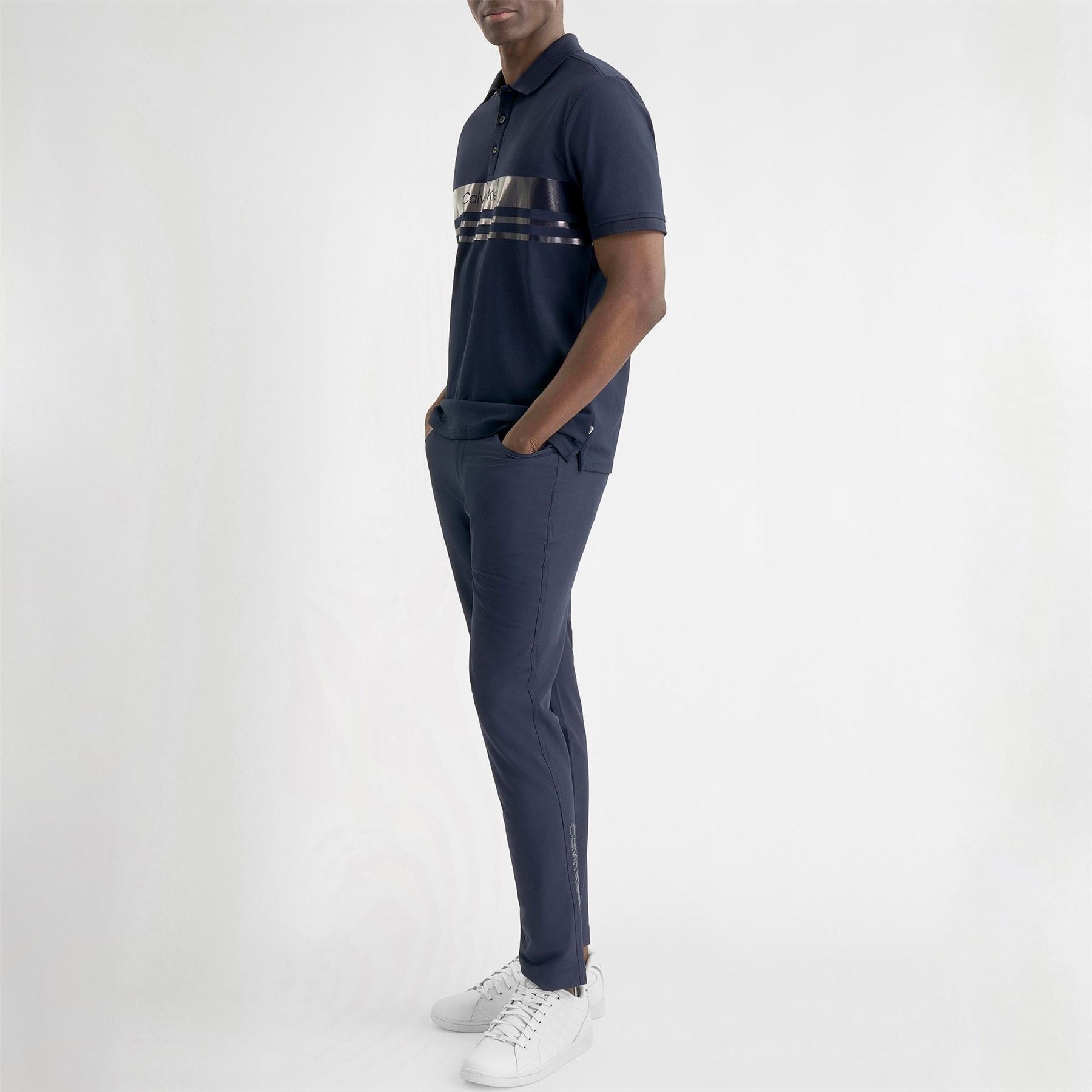Calvin Klein Golf Short Sleeve Performance Polo Shirt