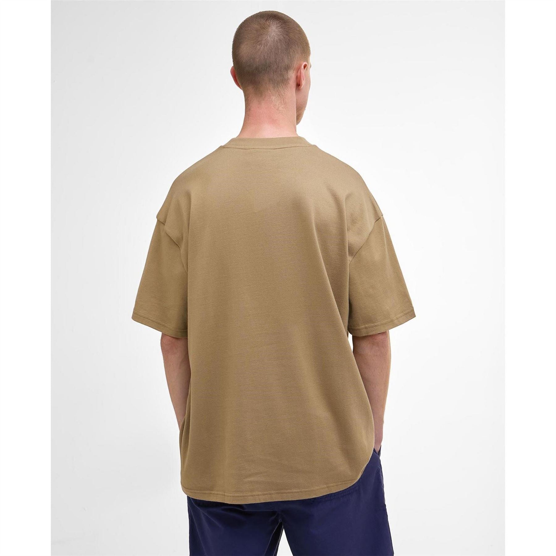 Barbour International Sleeved Cotton Divide T-Shirt