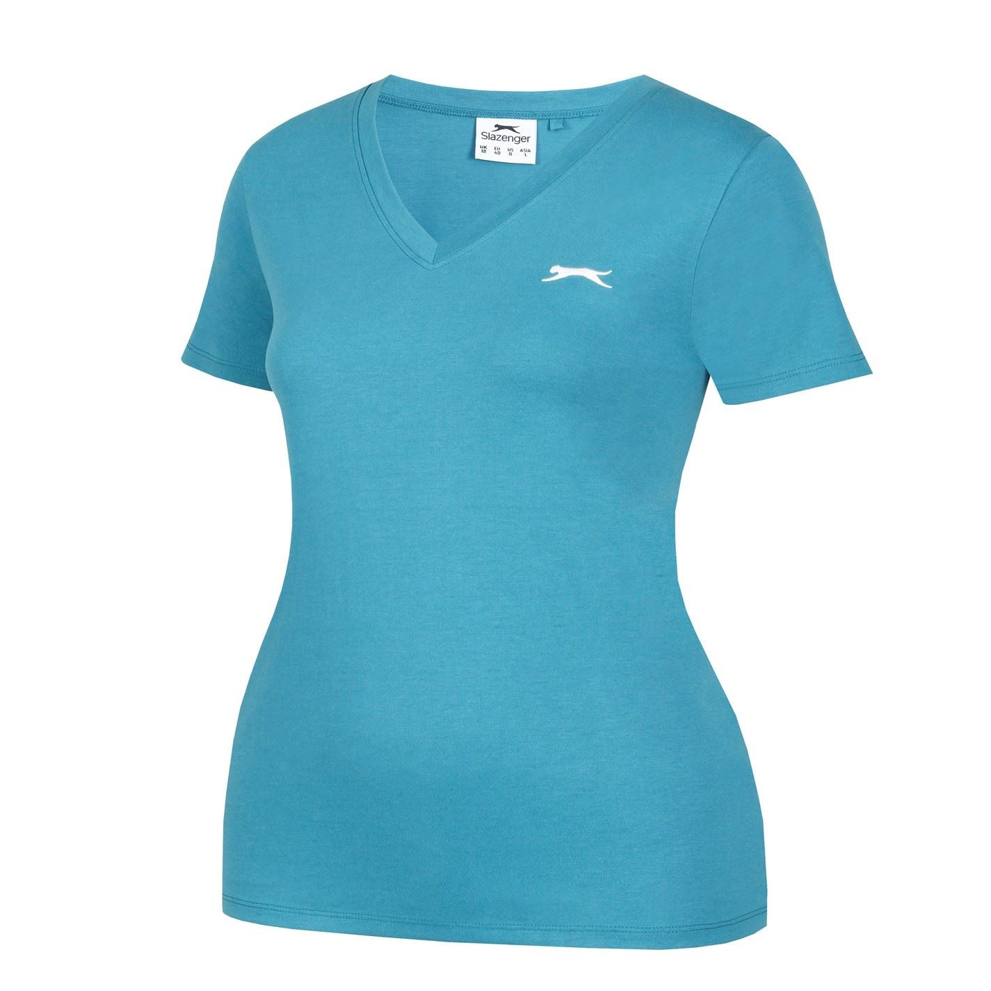 Slazenger Ladies V Neck Tee Shirt