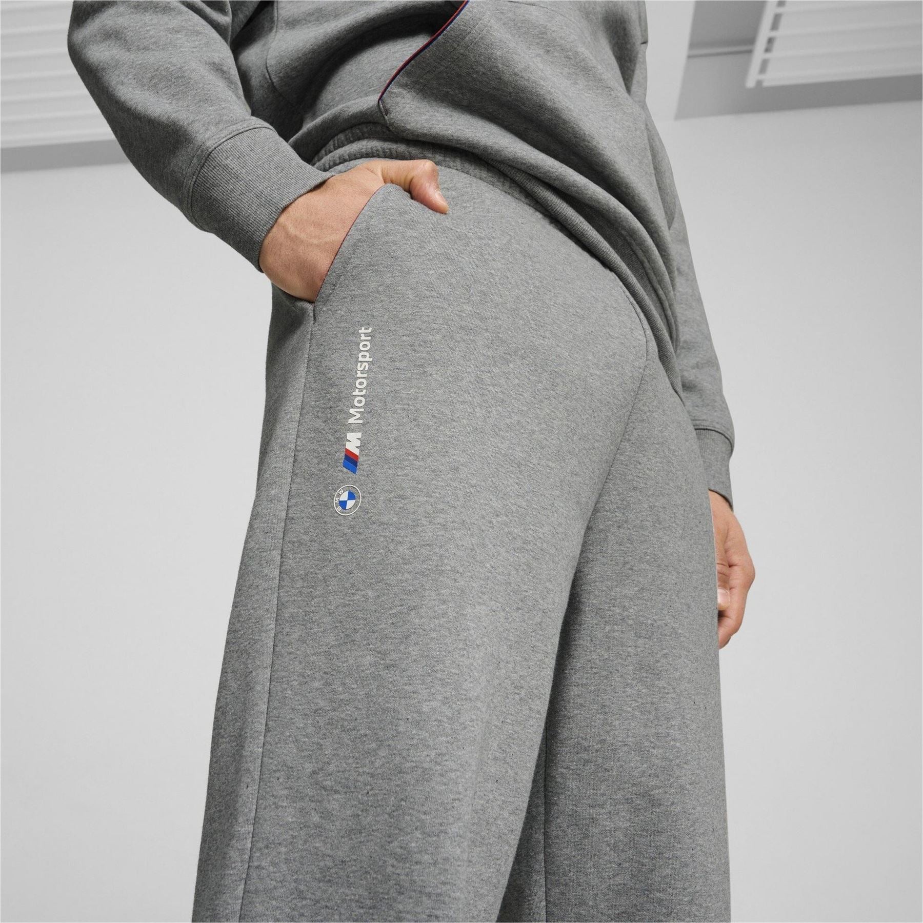 Puma Mens Bmw Mms Ess+ Pants Fleece Jogger