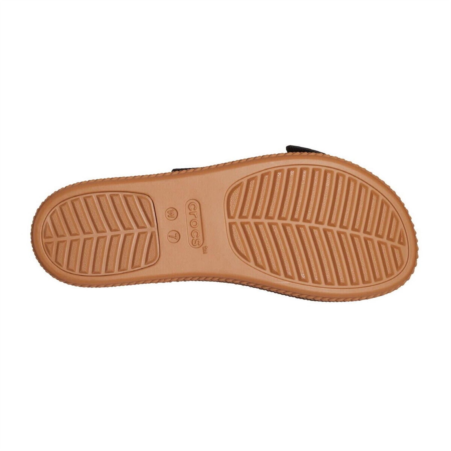 Crocs Brooklyn Woven Open Toe Slide Sandals