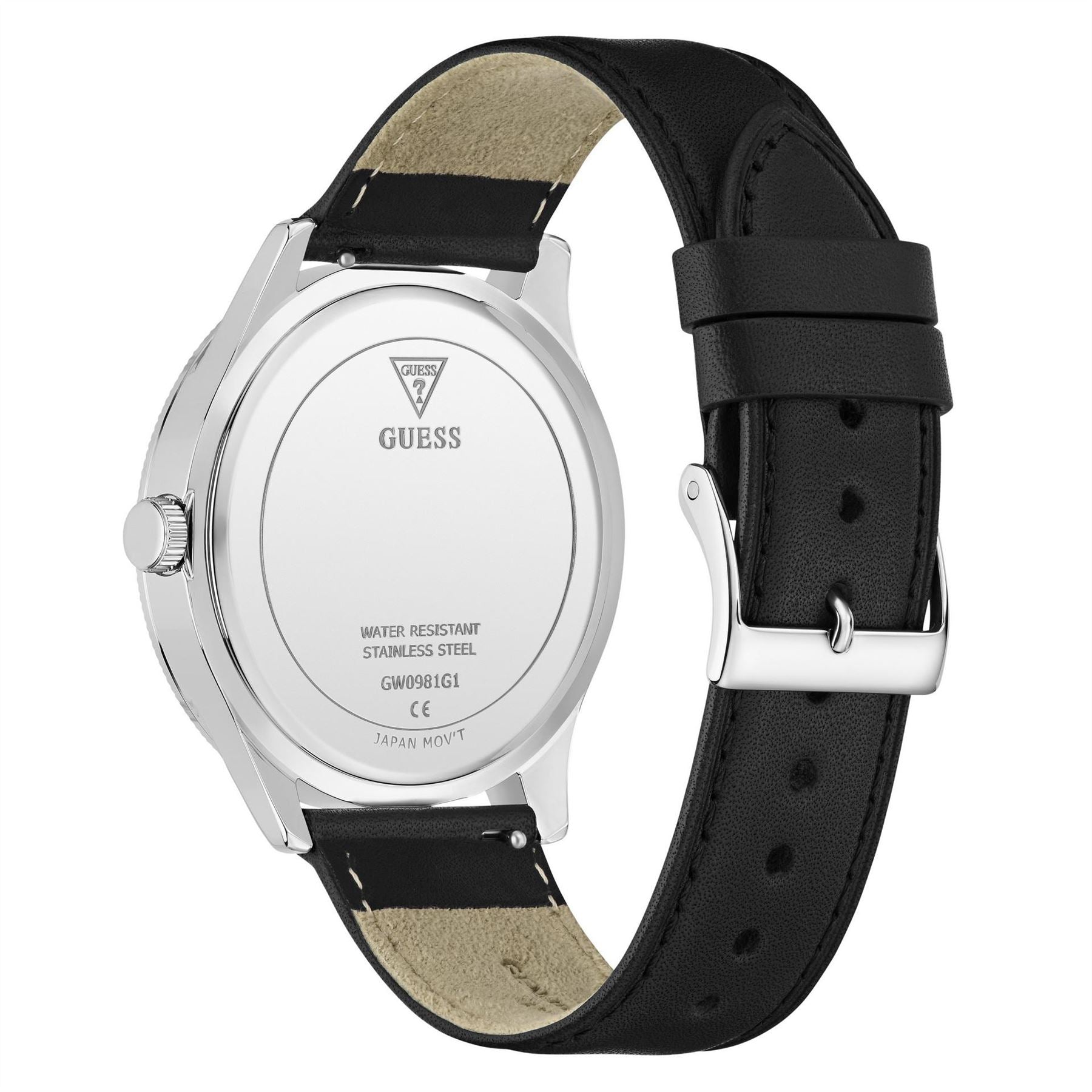Guess Reputation Fashion Leather Single Wrap Analogue Watch