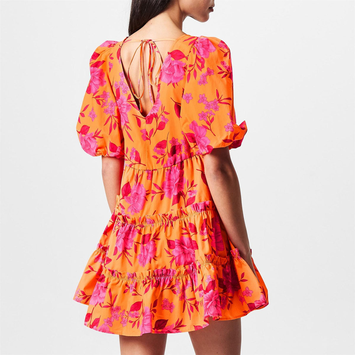 Nobodys Child Lni V-Neck Mini A-Line Dress