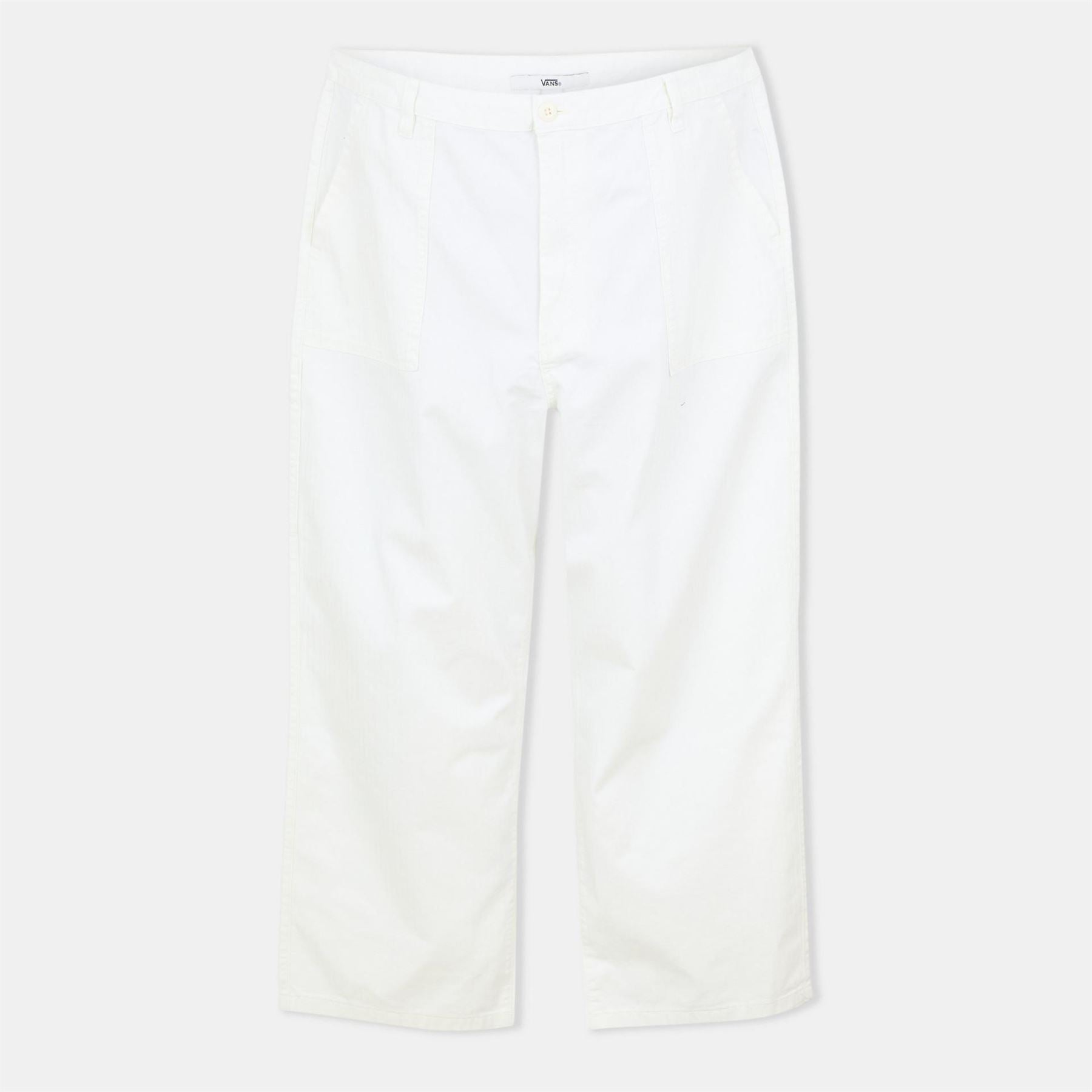 Vans Union Relaxed Solid Patterned Wide Leg Cargo Pants