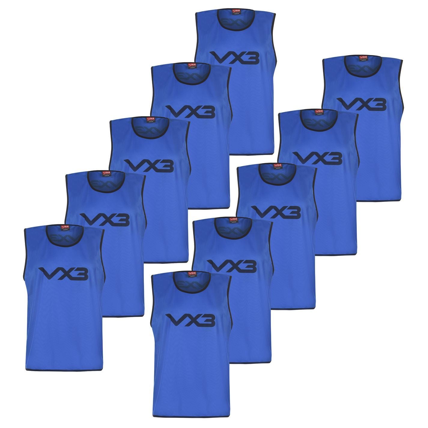 VX3 Hi Viz Mesh Training Bibs Junior