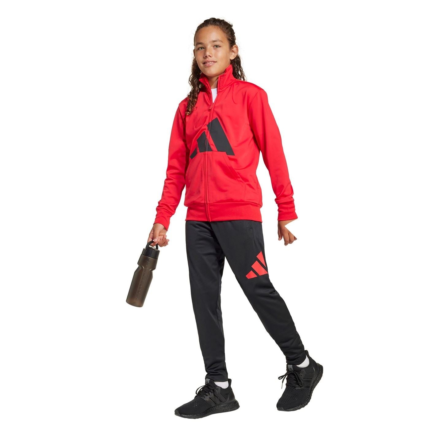 adidas Linea Poly Tracksuit Juniors