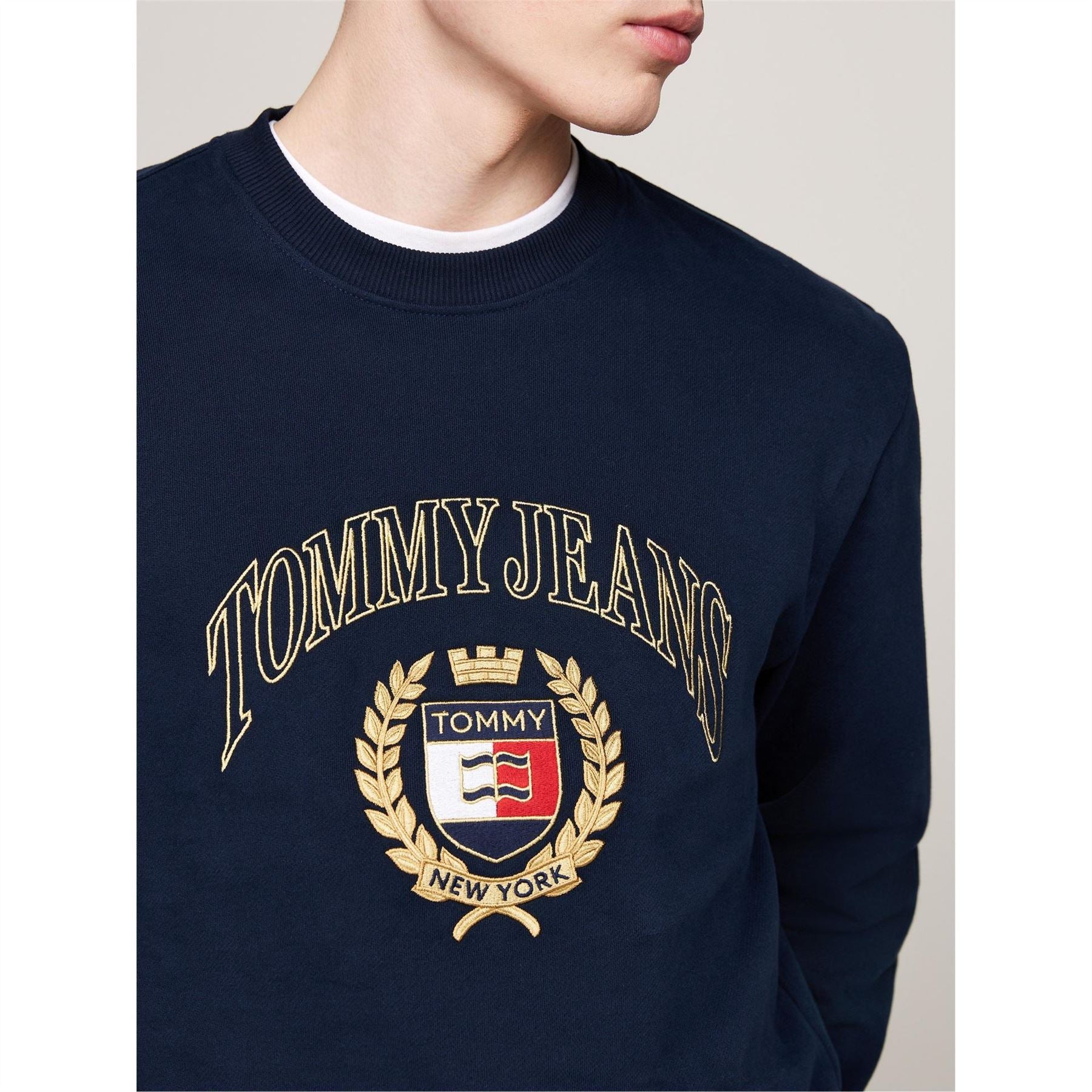 Tommy Jeans Embroidery Pullover Sweatshirt