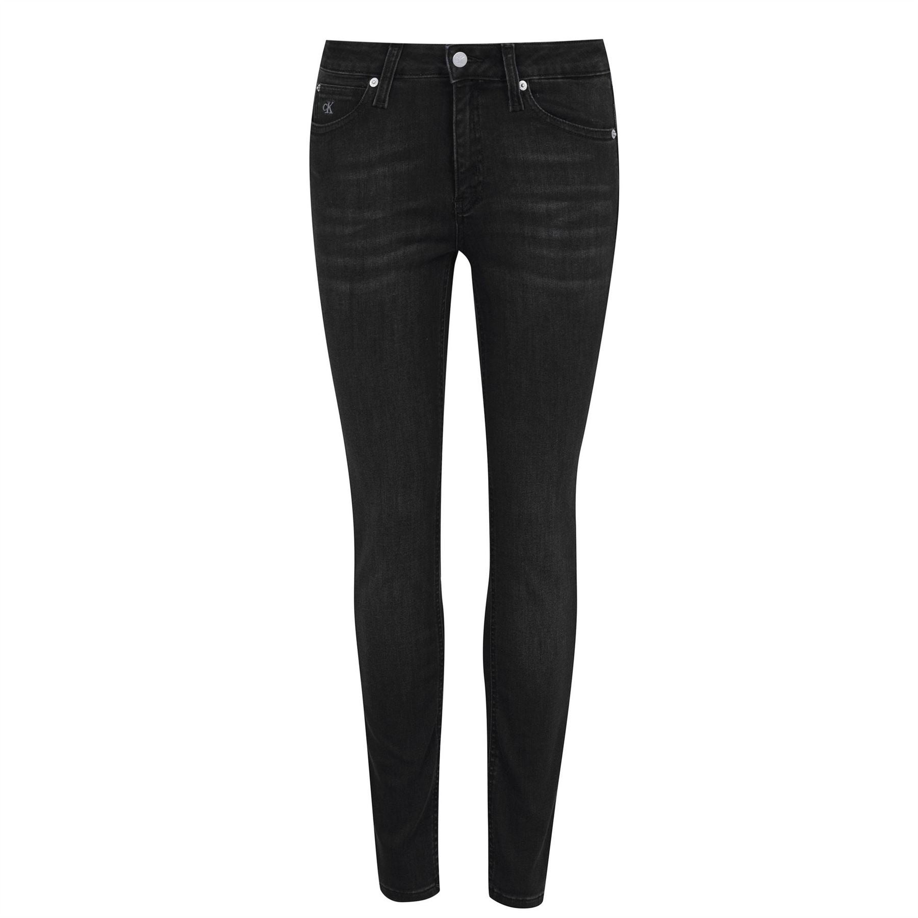 Calvin Klein Jeans Mid Rise Skinny Jeans