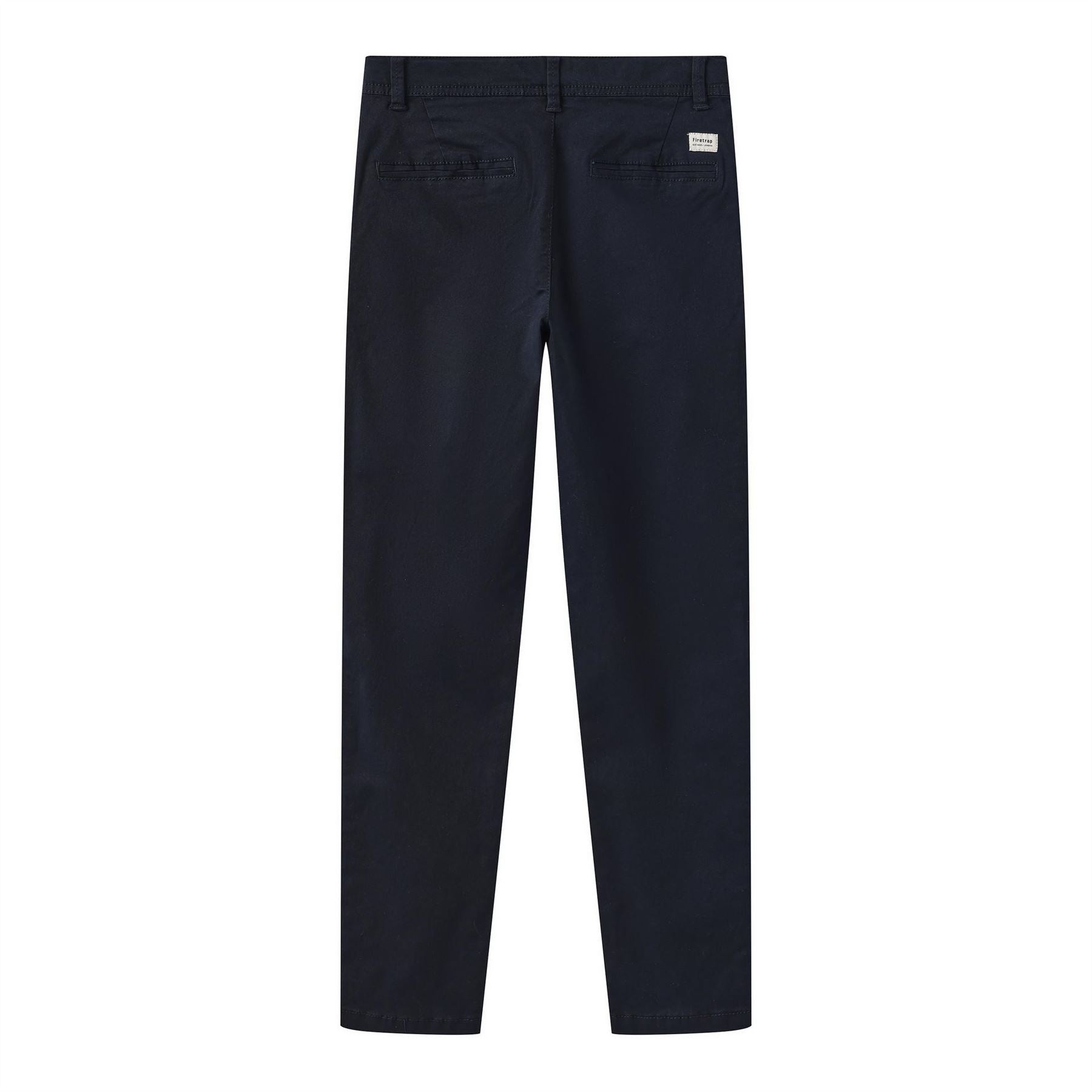 Firetrap Solid Patterned Straight Chinos