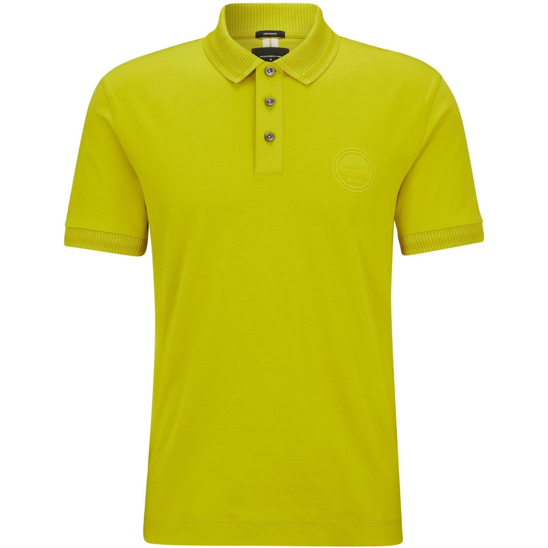 Boss Collared Neck Short Sleeve Regular Fit Shirt