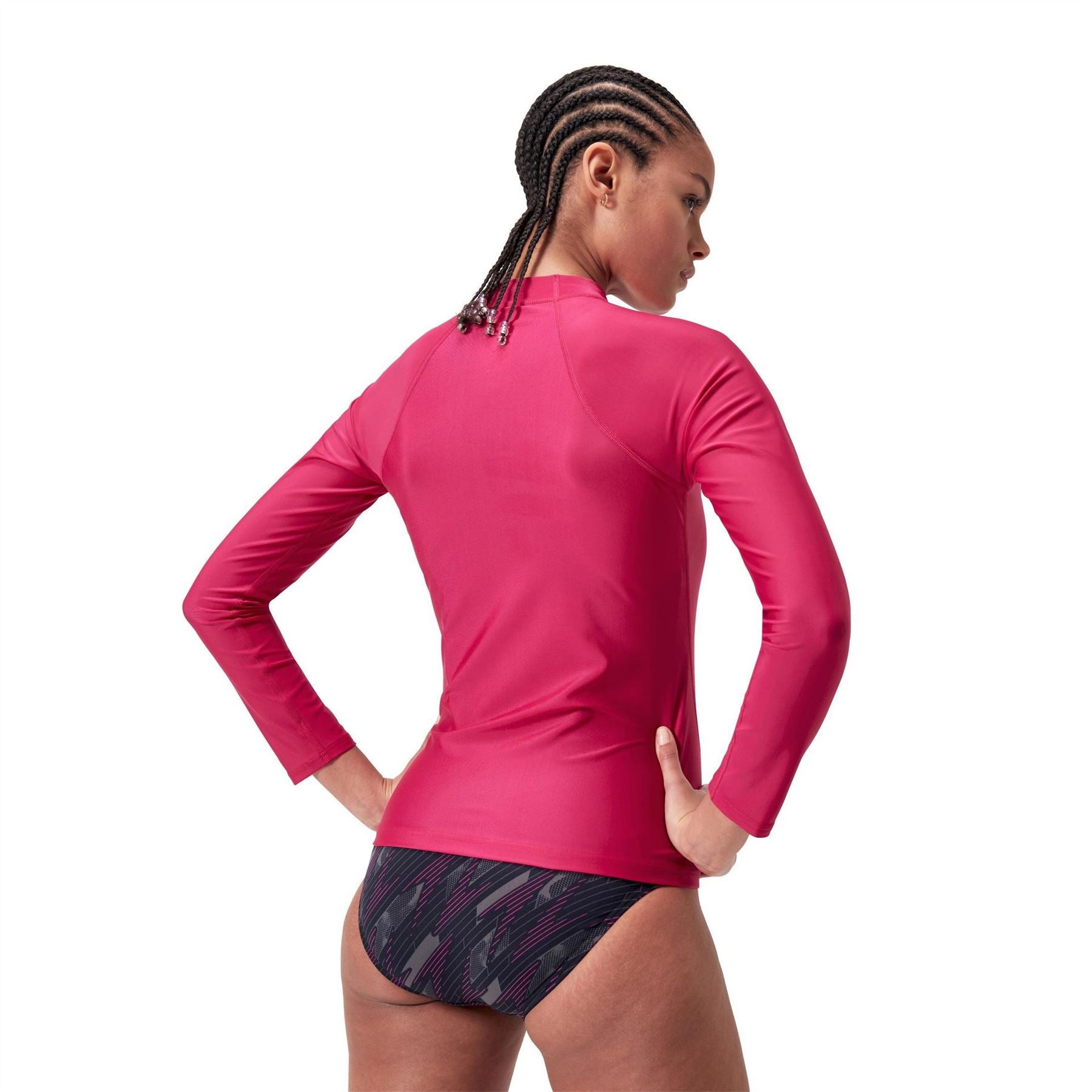 Speedo Long Sleeve One Piece Swimsuit