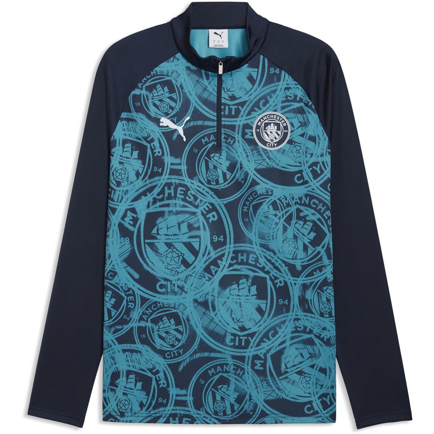 Puma Manchester City Licensed Drill Top 2025 2026
