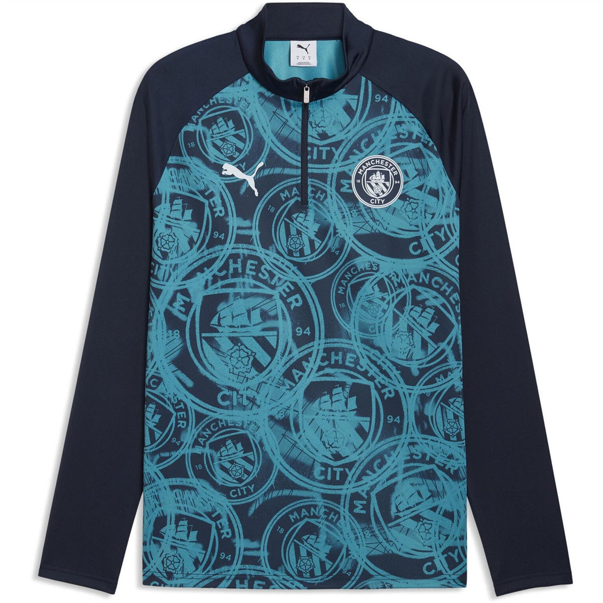 Puma Manchester City Licensed Drill Top 2025 2026