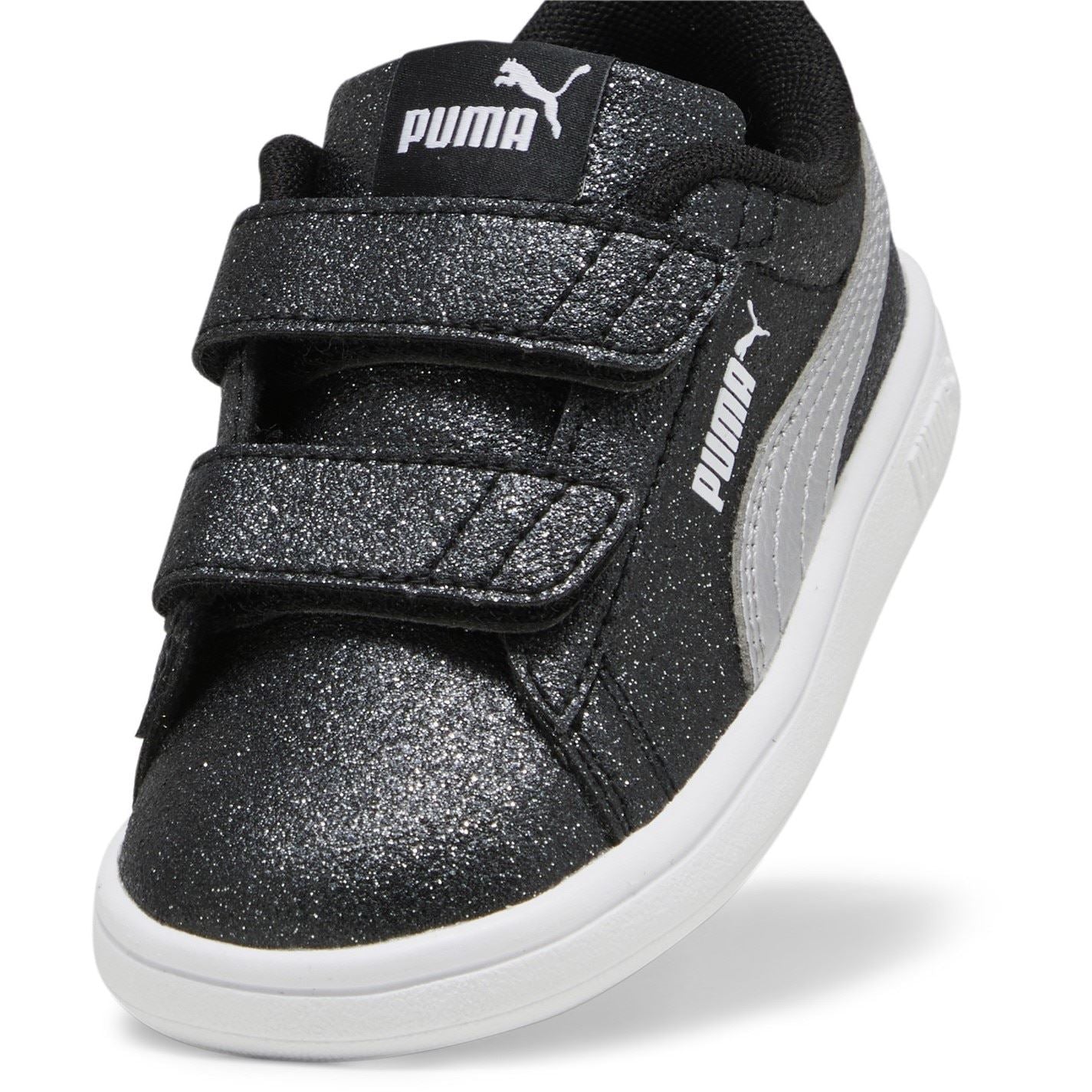 Puma Smash 3.0 Glitz Glam V Infant Girl Trainers