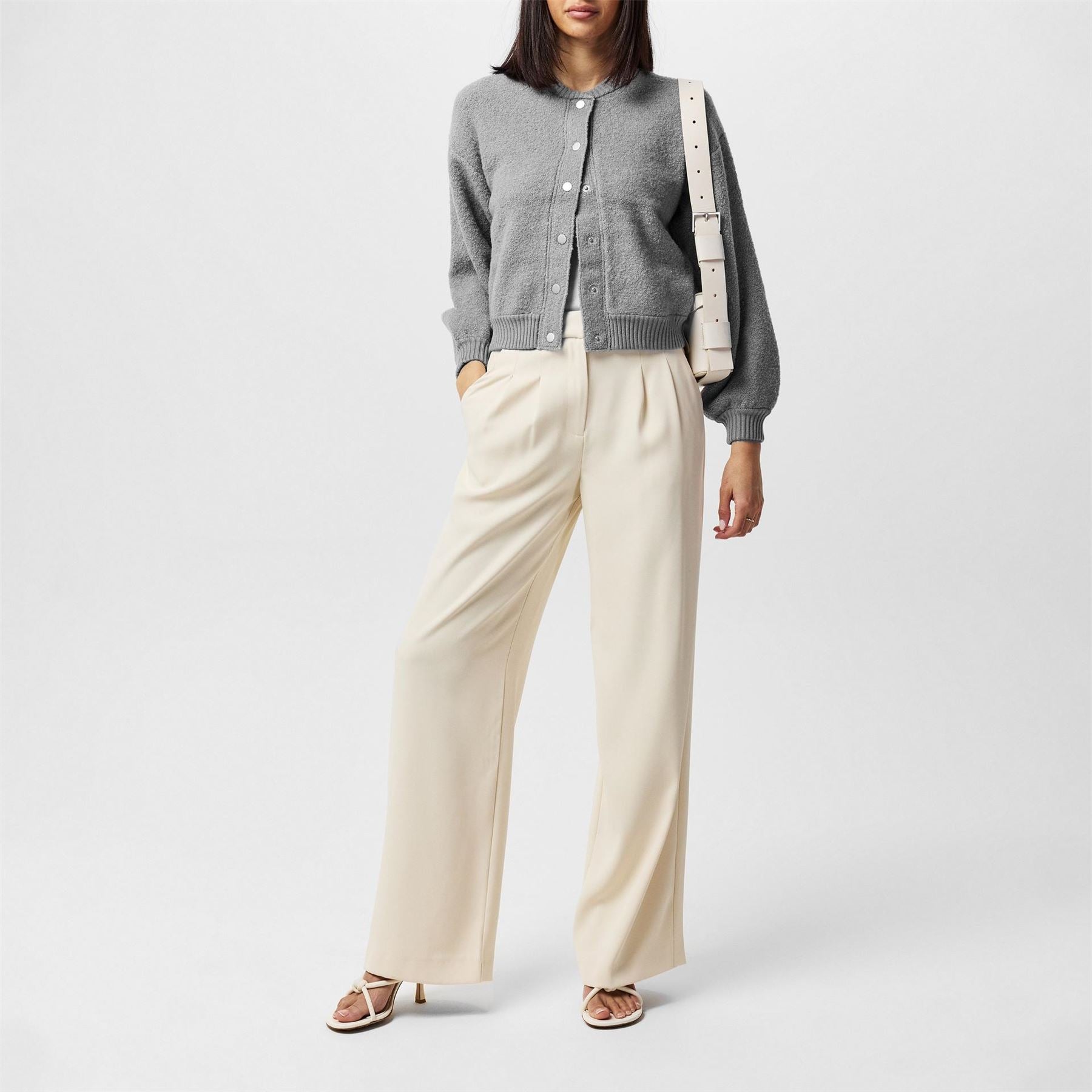French Connection Melissa Cropped Knit Sweater