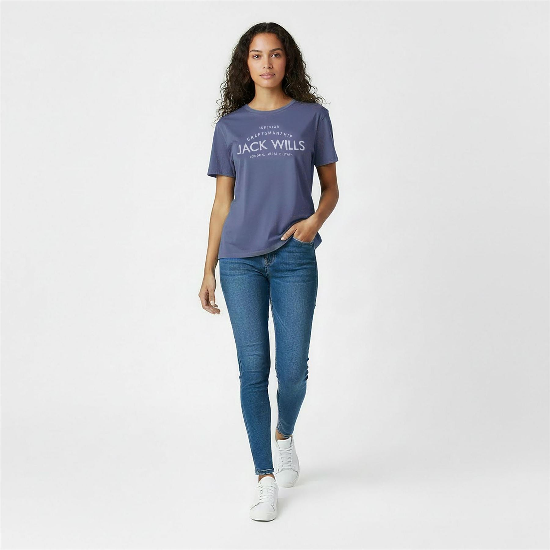 Jack Wills Forstal Boyfriend T-Shirt Ladies