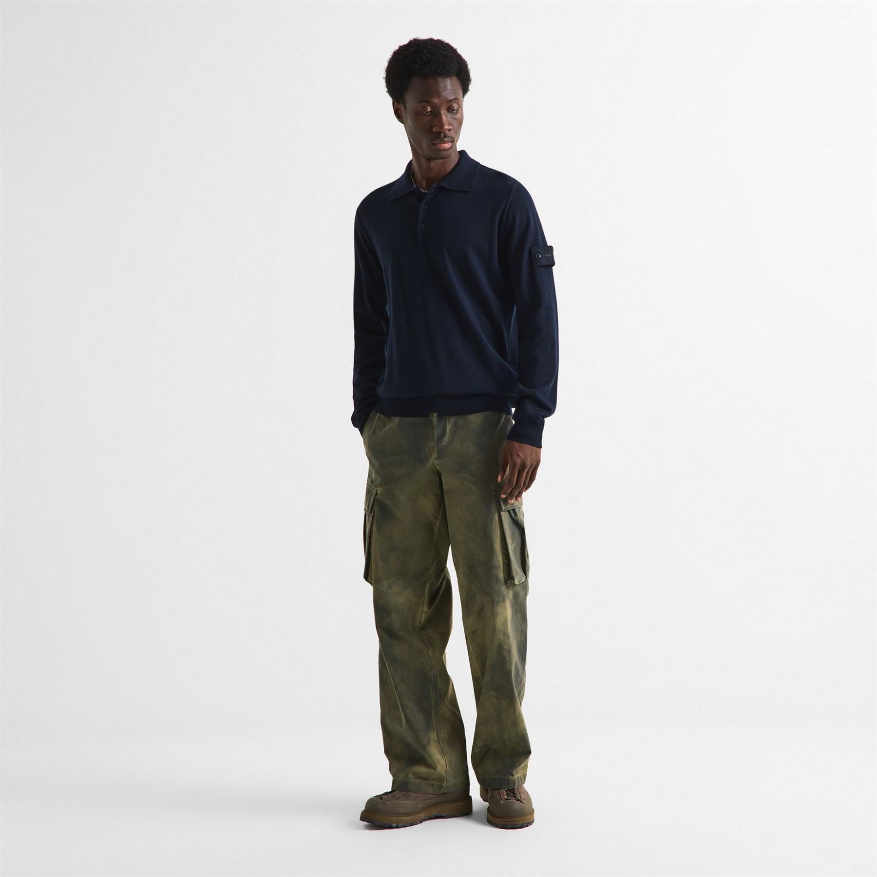 Stone Island Gh Ls Polo