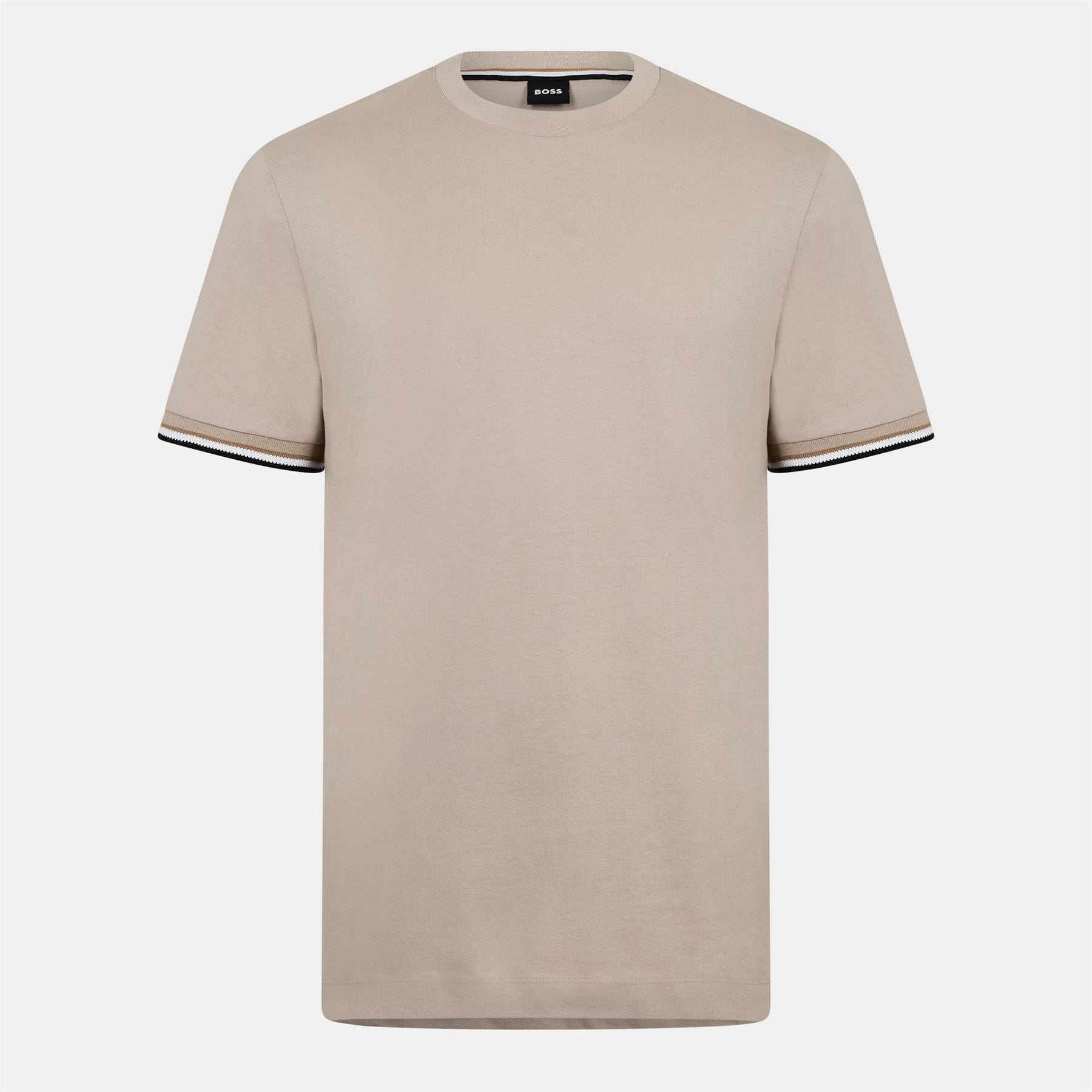 Boss Thompson Cotton Short Sleeve Crew Neck T Shirt